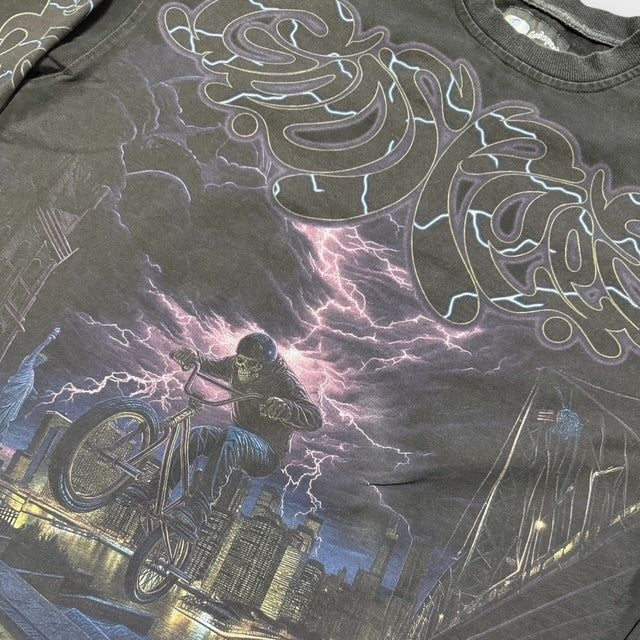 Godspeed B.M.X Long Sleeve Black Wash - Common Hype