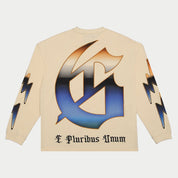 Godspeed Sputnik Long Sleeve T-Shirt Bone - Common Hype