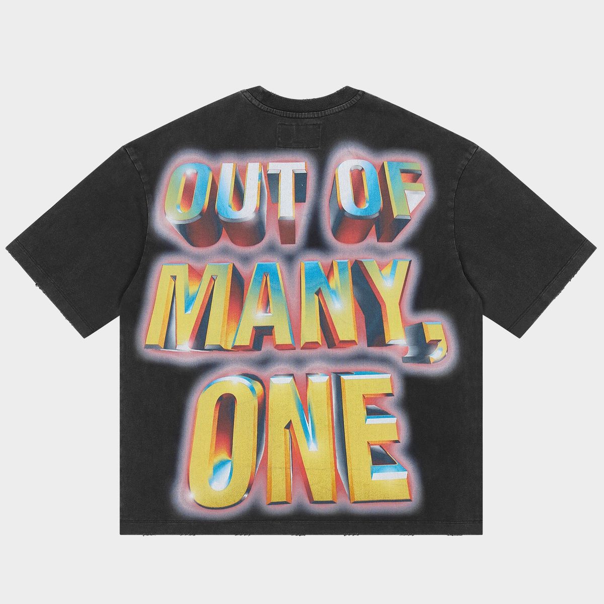 Godspeed Badges of Honor T-shirt Black Wash - Common Hype