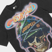 Godspeed Badges of Honor T-shirt Black Wash - Common Hype