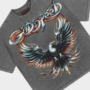 Godspeed Eagle Eye T-shirt Grey Wash - Common Hype