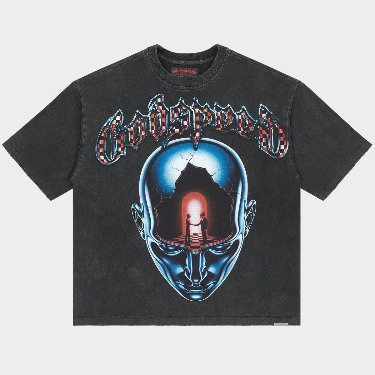 Godspeed M.O.T.M T-shirt Black Wash - Common Hype