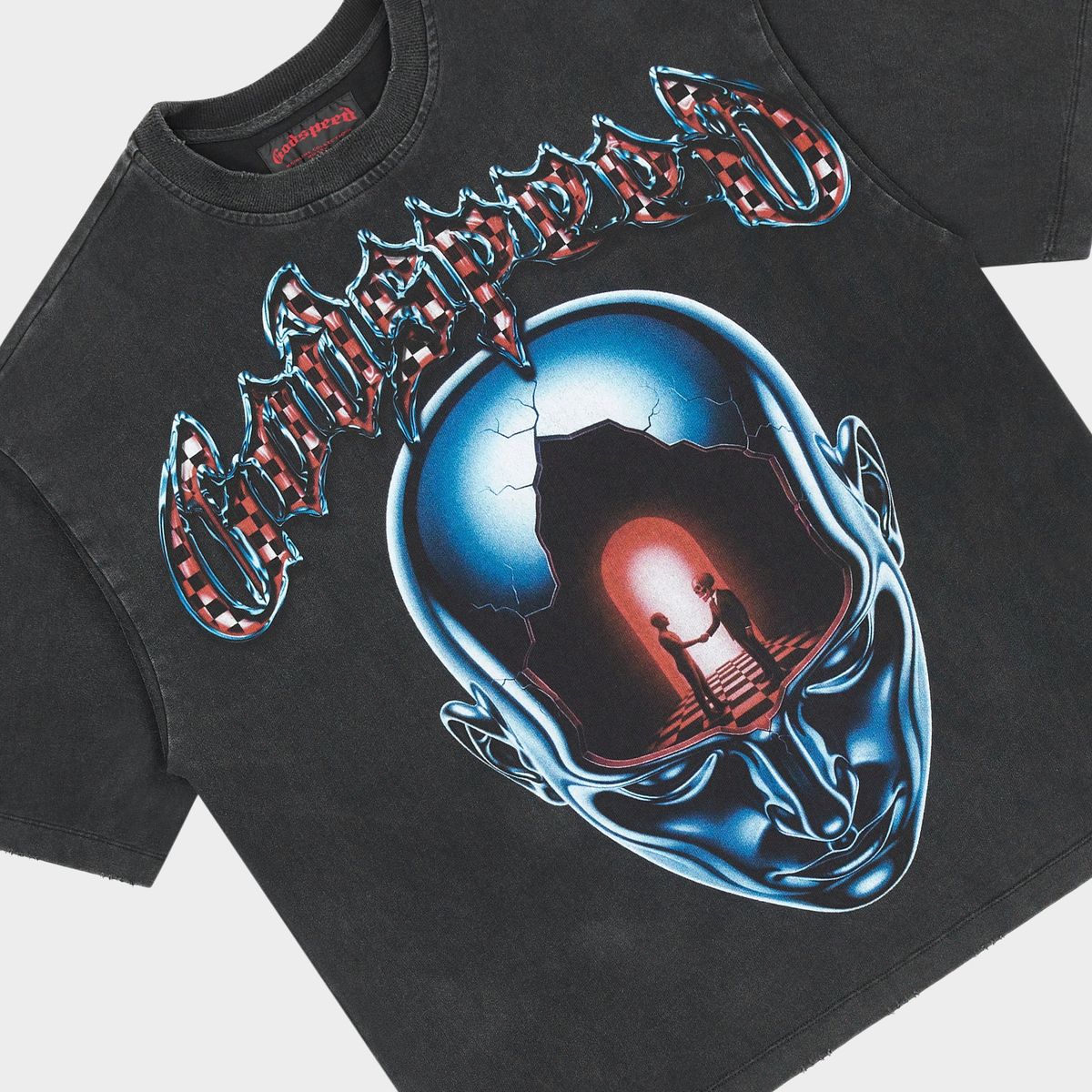 Godspeed M.O.T.M T-shirt Black Wash - Common Hype