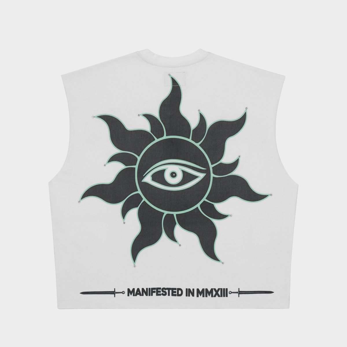 Godspeed Sunken Liberty Sleeveless Tshirt White