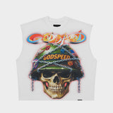 Godspeed Badges of Honor Sleeveless White