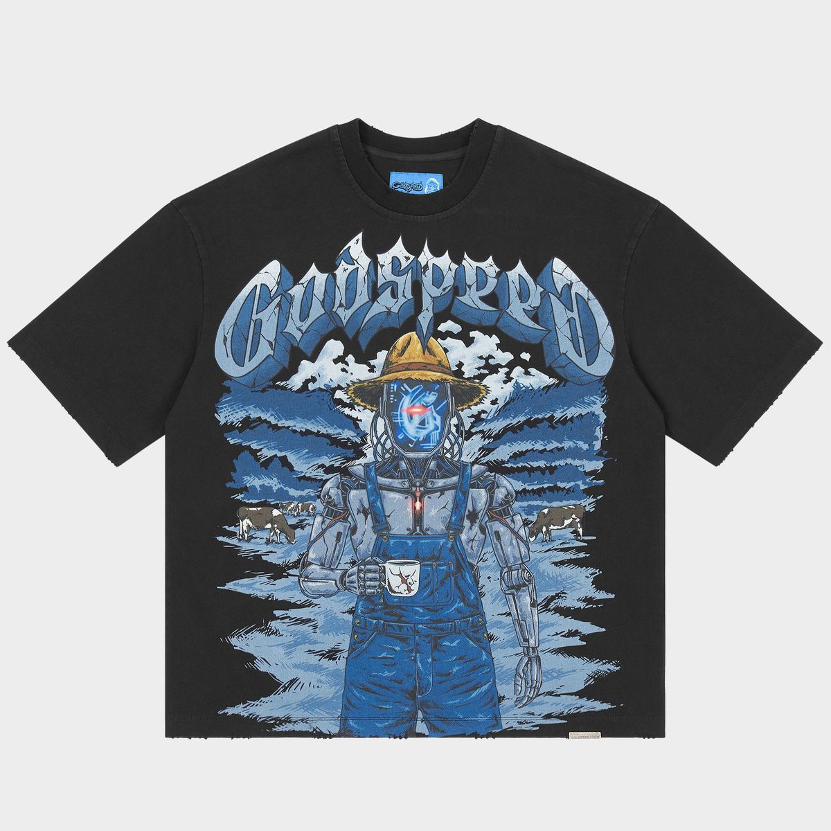 Godspeed Aura Farm T-Shirt Black