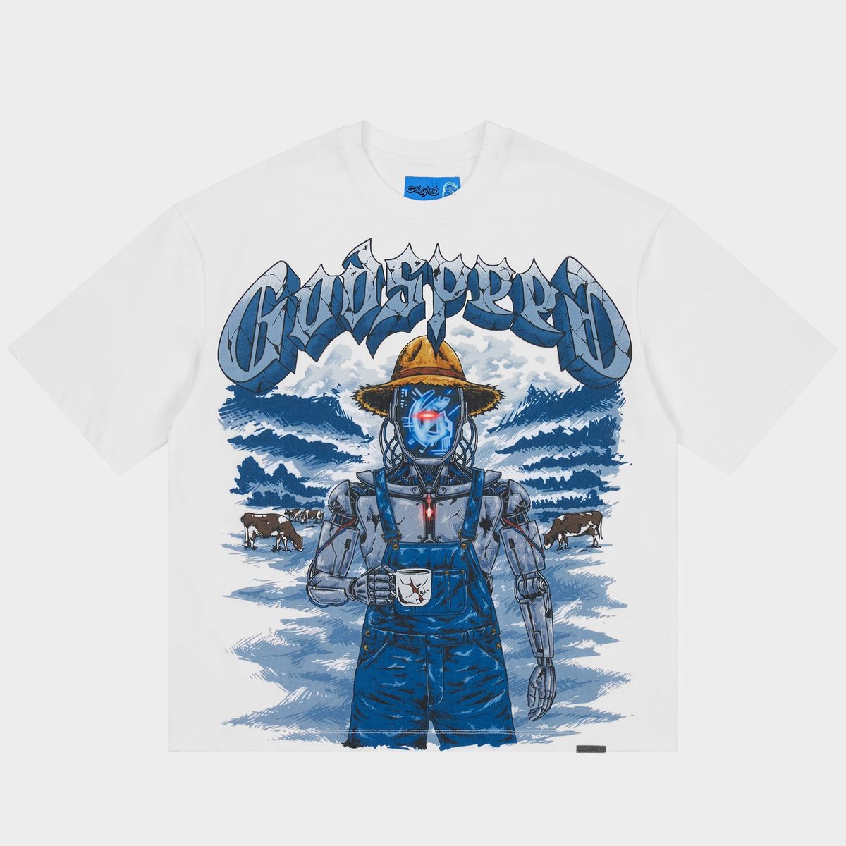 Godspeed Aura Farm T-Shirt White