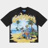 Godspeed Skeleton Beach T-Shirt Black