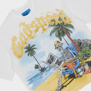 Godspeed Skeleton Beach T-Shirt White