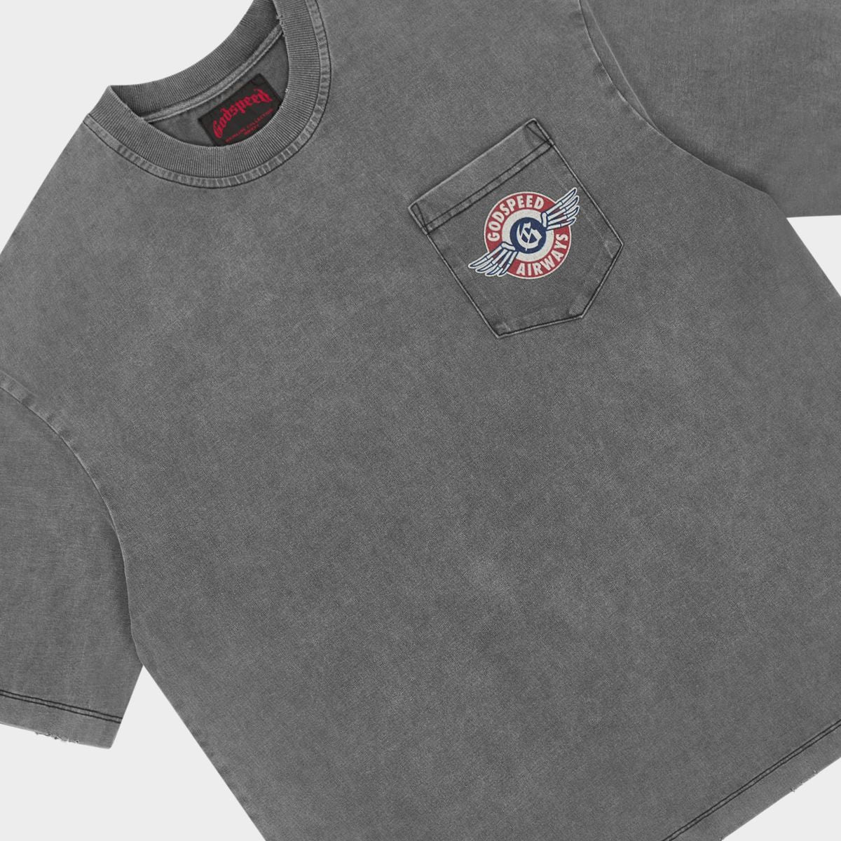 Godspeed GS Air NYC Pocket-T Grey Wash