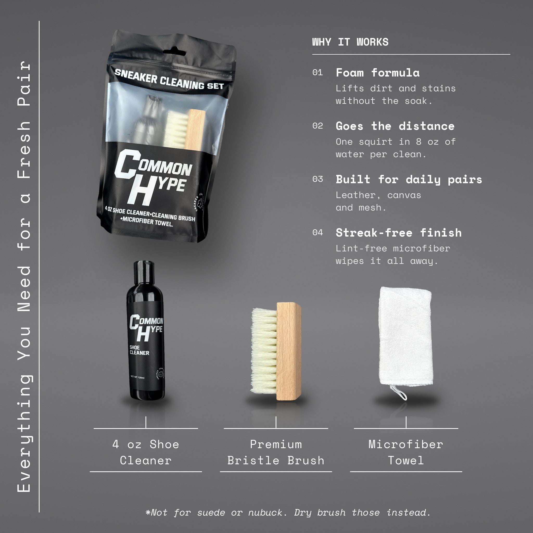 Common Hype Shoe Cleaning Kit
