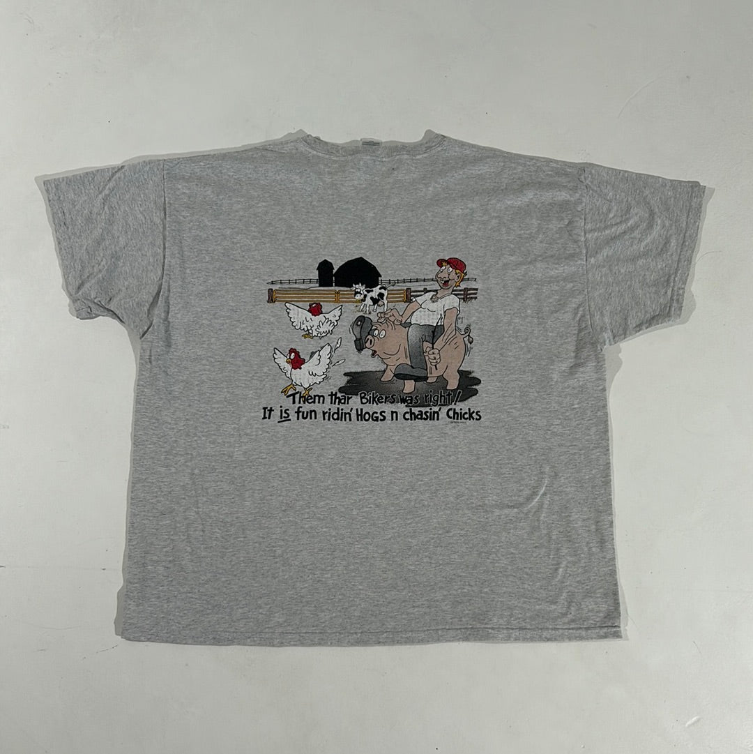 Ridin' Hogs Tee - V96 - Common Hype