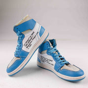 Jordan 1 Retro High Off-White University Blue -  Used - 4210 - Common Hype