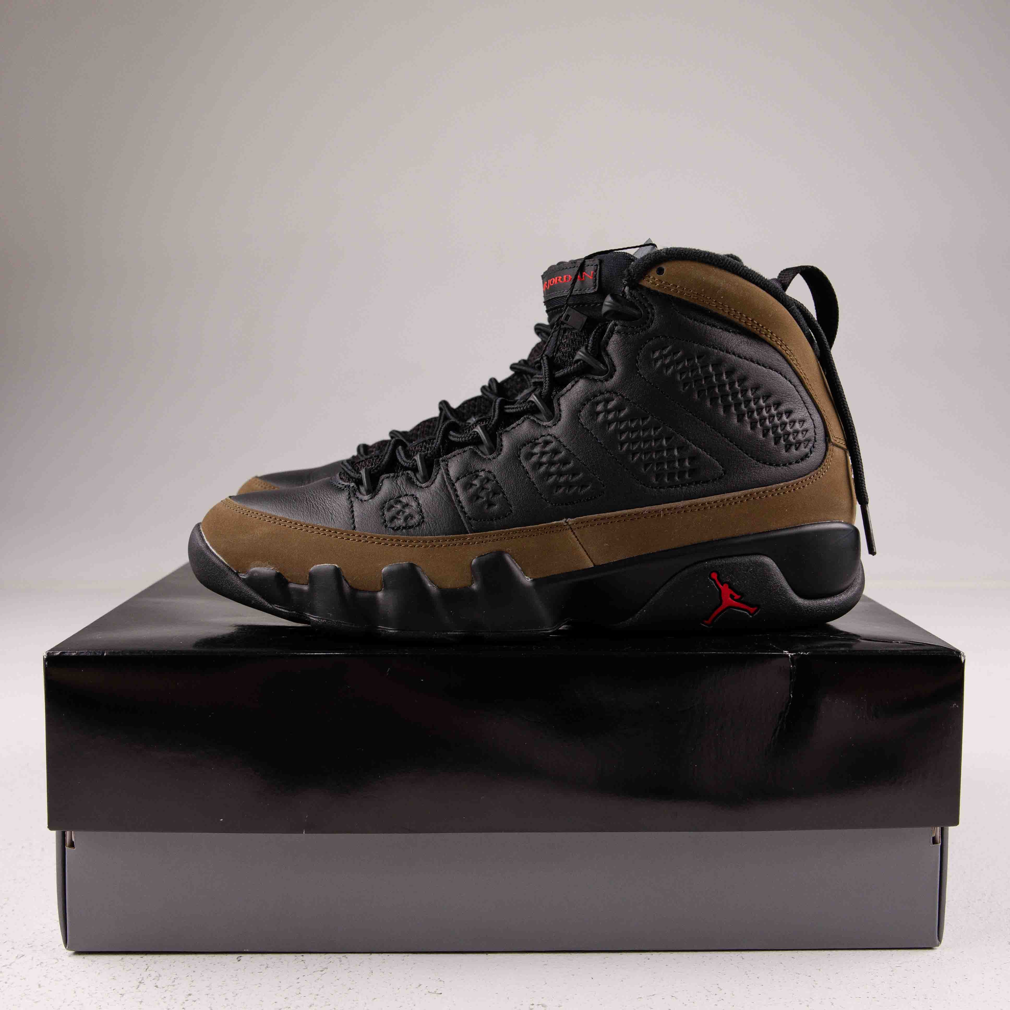 Jordan 9 Retro Olive (2024) - Used - 3568 - Common Hype