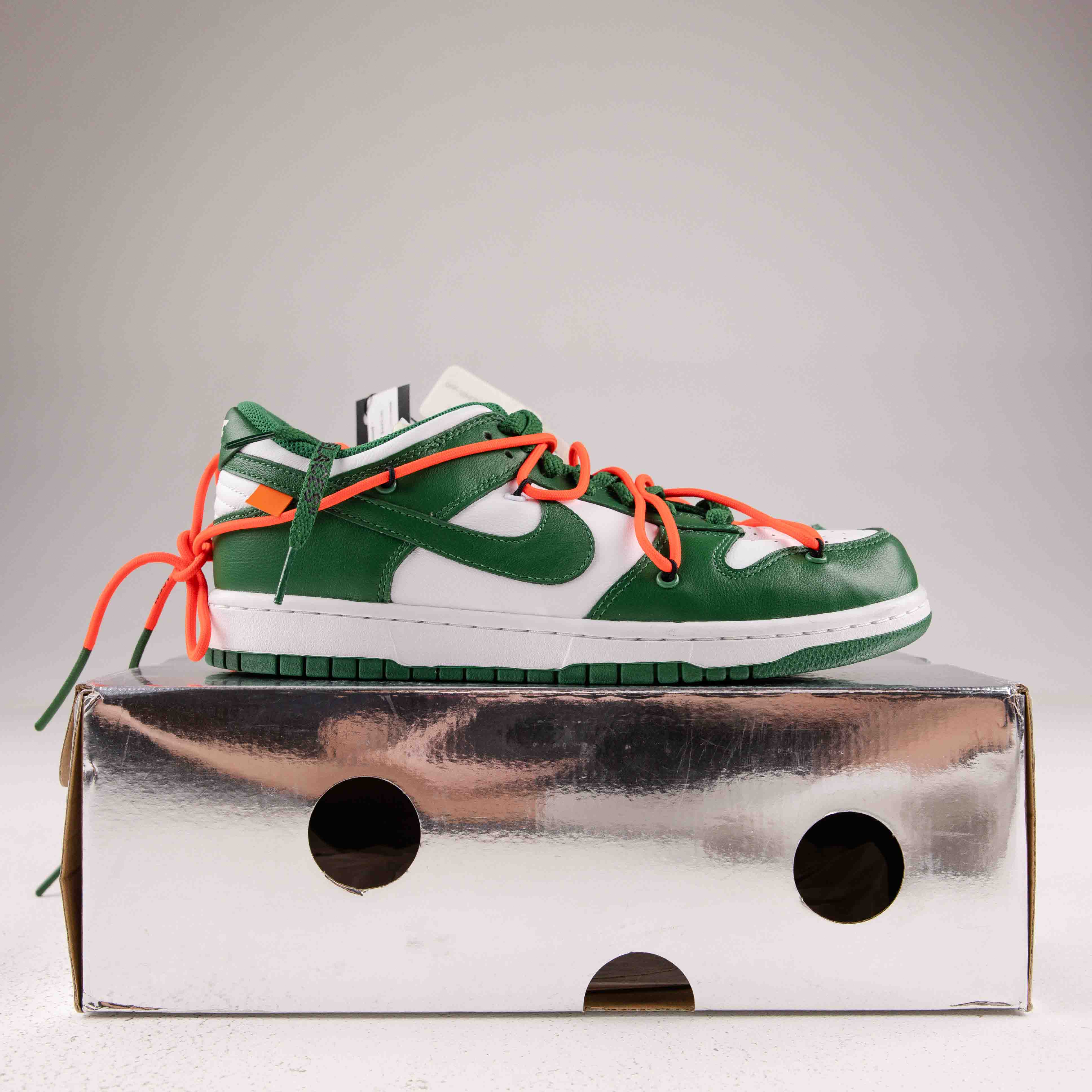 Nike Dunk Low Off-White Pine Green - Used - 4263 - Common Hype