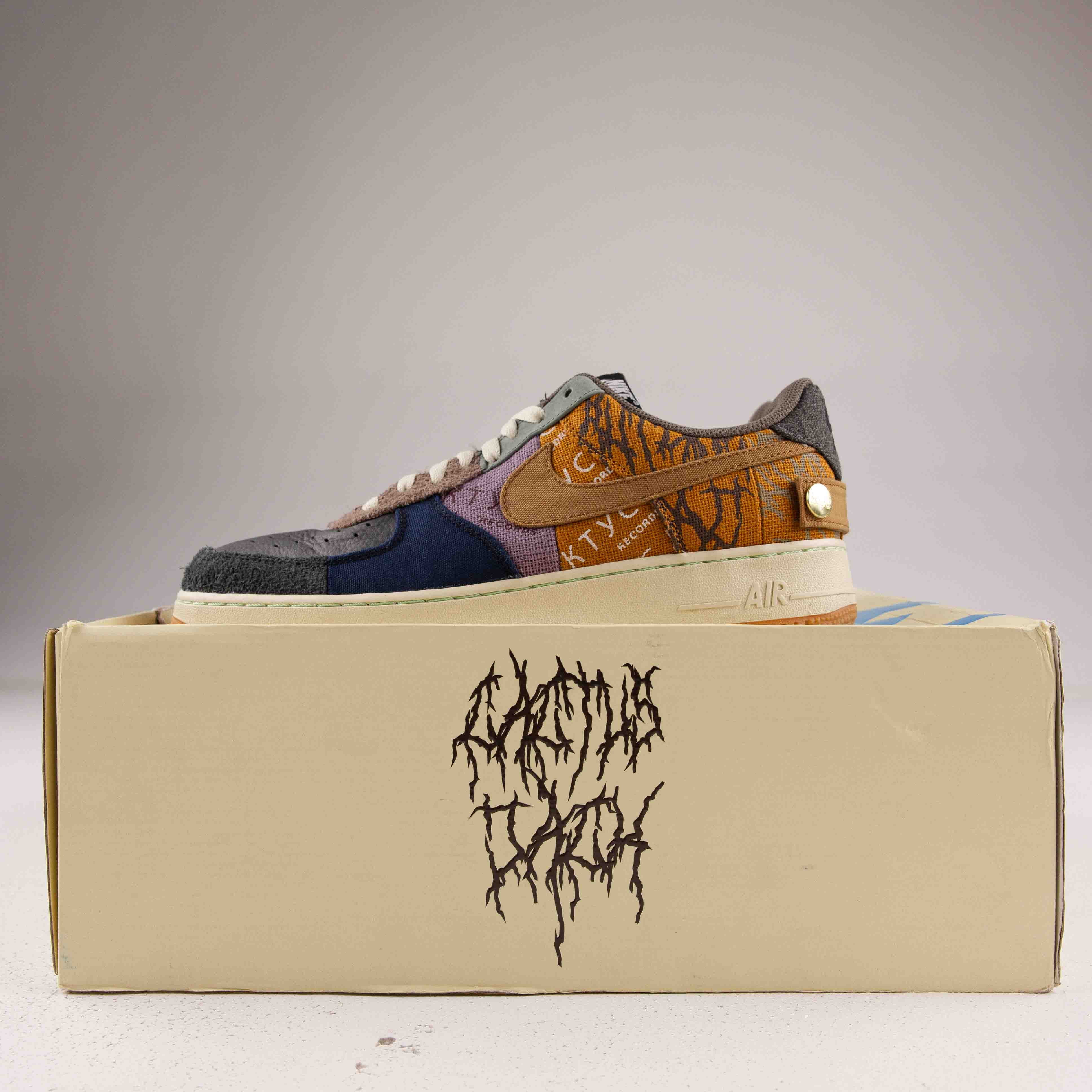 Nike Air Force 1 Low Travis Scott Cactus Jack - Used - 4256 - Common Hype