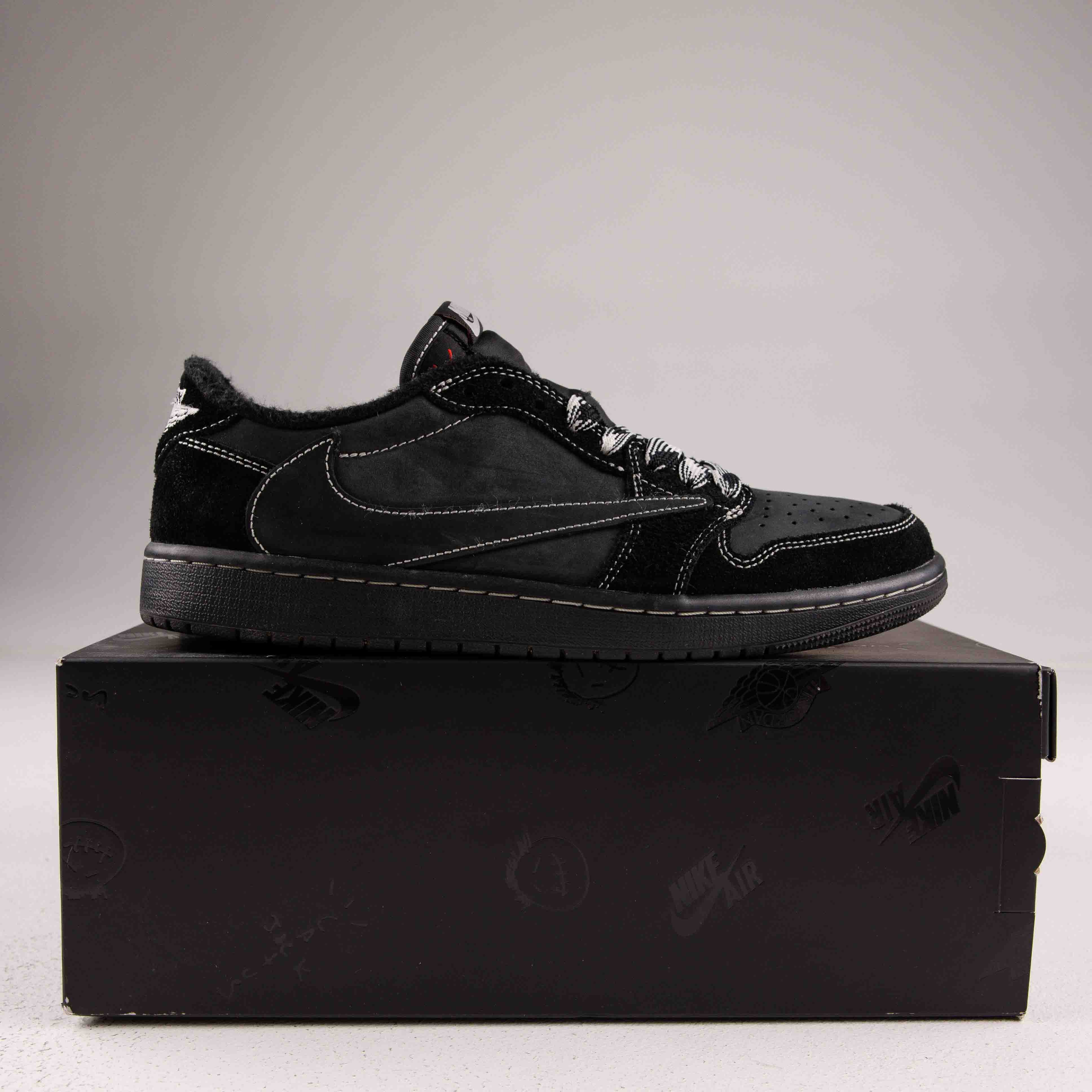Jordan 1 Retro Low OG SP Travis Scott Black Phantom - Used - 4224 - Common Hype