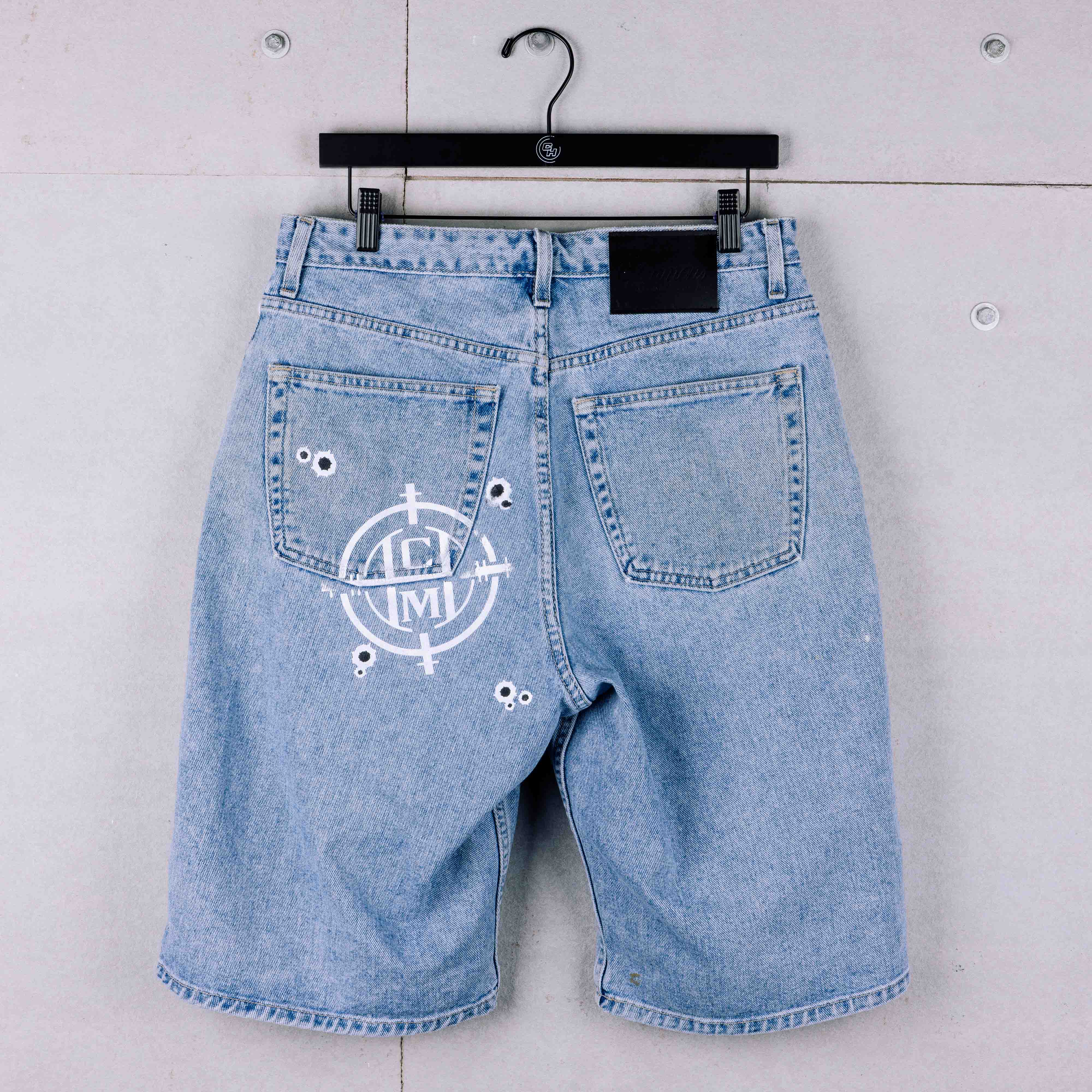 Common Hype 4ever Rework Blue Denim Short (F15) - Common Hype