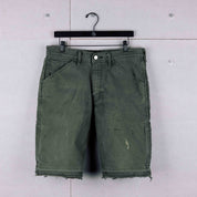 Common Hype 4ever Rework Olive Green Carpenter Short (F5) - Common Hype