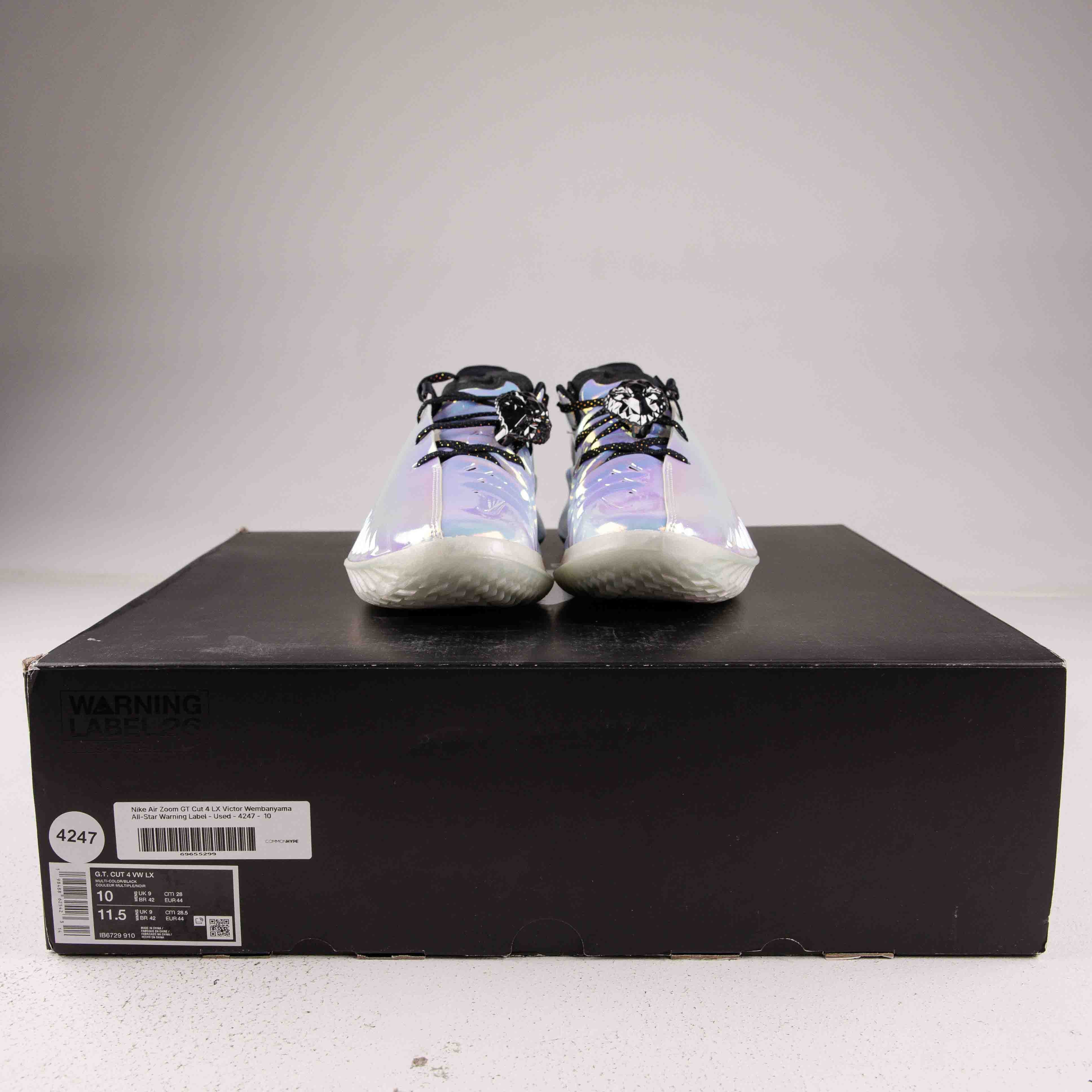 Nike Air Zoom GT Cut 4 LX Victor Wembanyama All-Star Warning Label - Used - 4247 - Common Hype