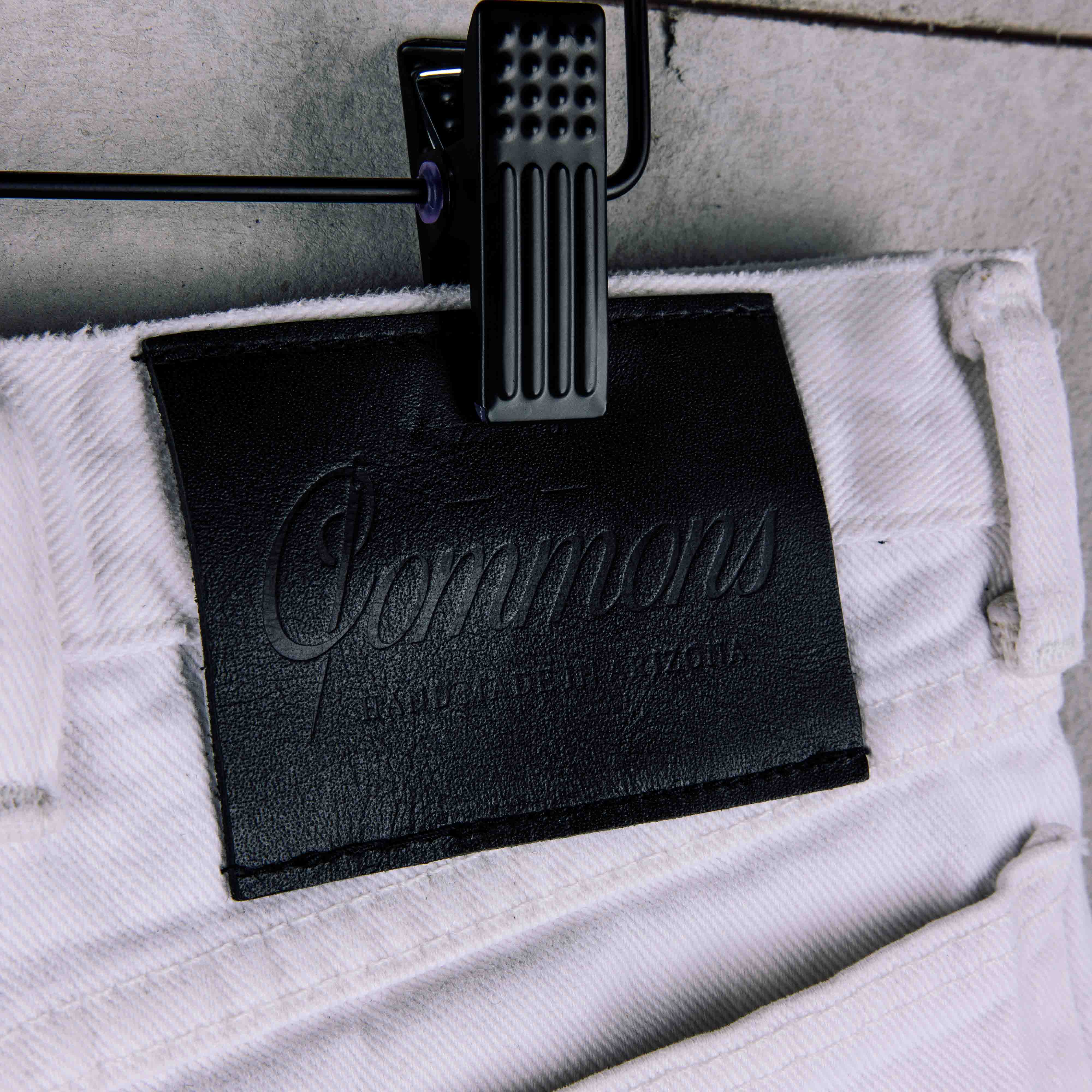 Common Hype 4ever Rework White Denim Short (F1) - Common Hype