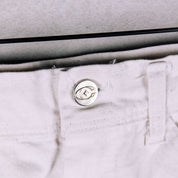 Common Hype 4ever Rework White Caprenter Pant (F50) - Common Hype