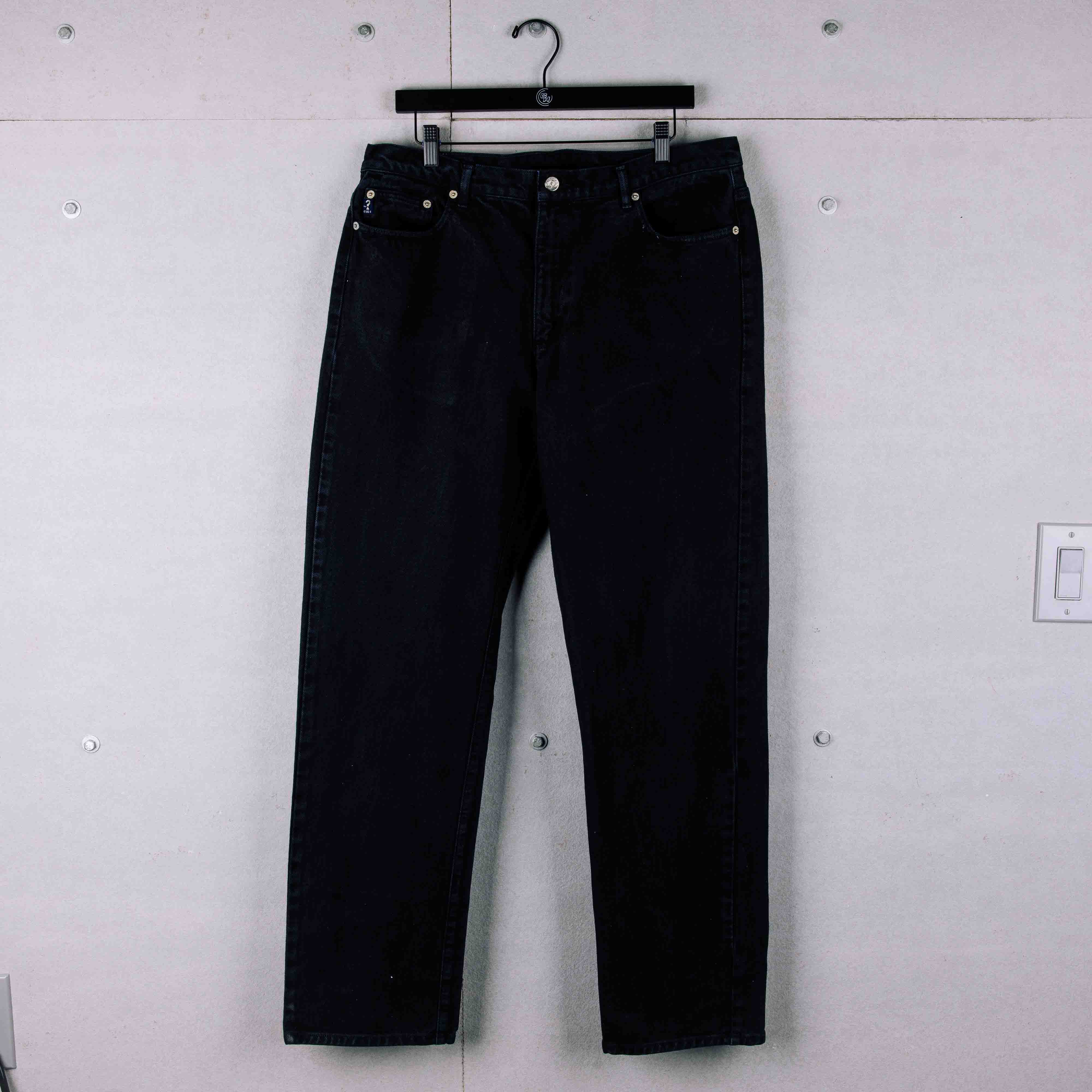 Common Hype 4ever Rework Black Denim Vintage Pant (F22) - Common Hype