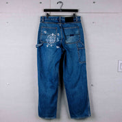 Common Hype 4ever Rework Blue Carpenter Denim Pant (F41) - Common Hype