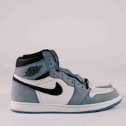 Jordan 1 Retro High White University Blue Black (No Box) - Used - 2046 - Common Hype