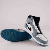 Jordan 1 Retro High White University Blue Black (No Box) - Used - 2046 - Common Hype