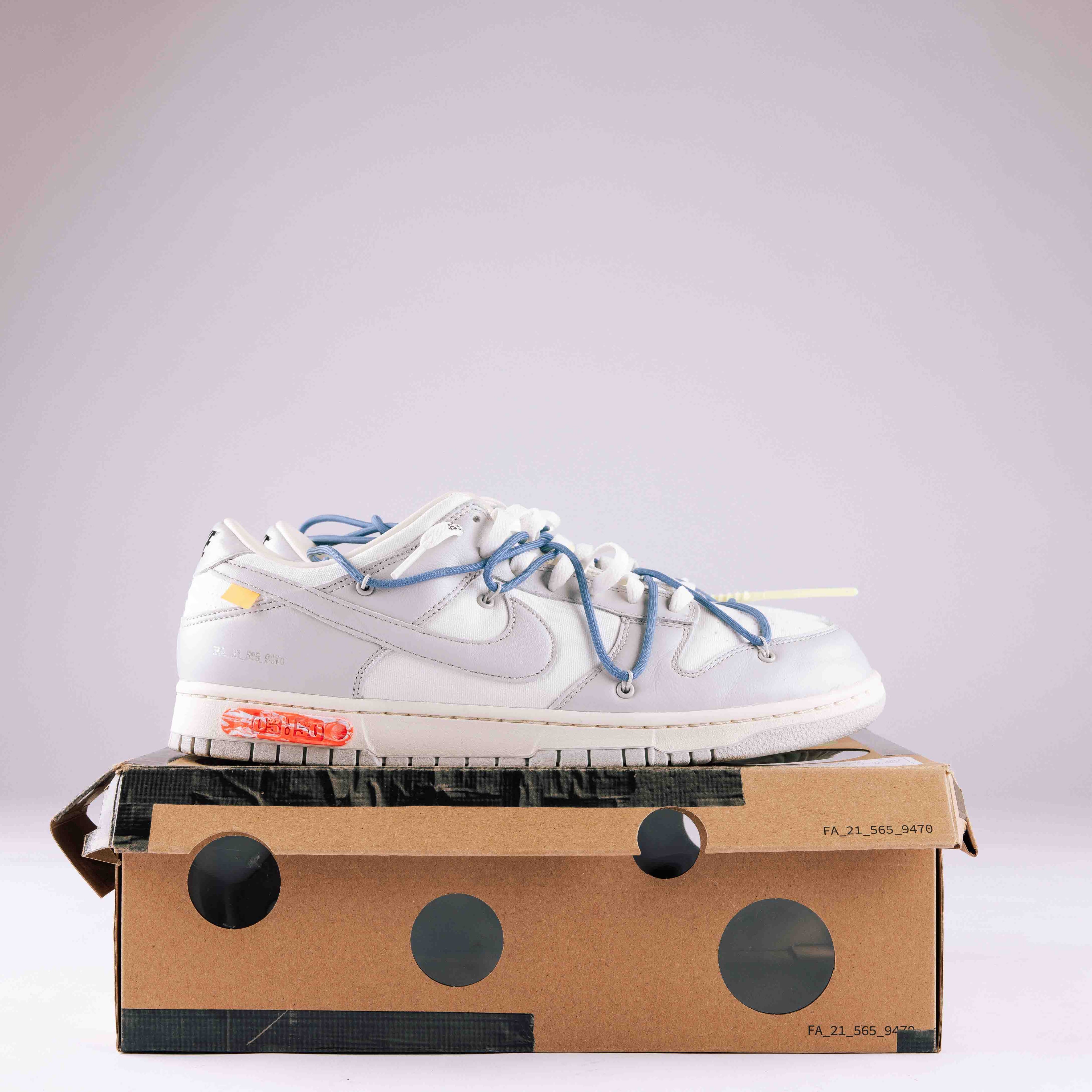 Nike Dunk Low Off-White Lot 5 (Used)