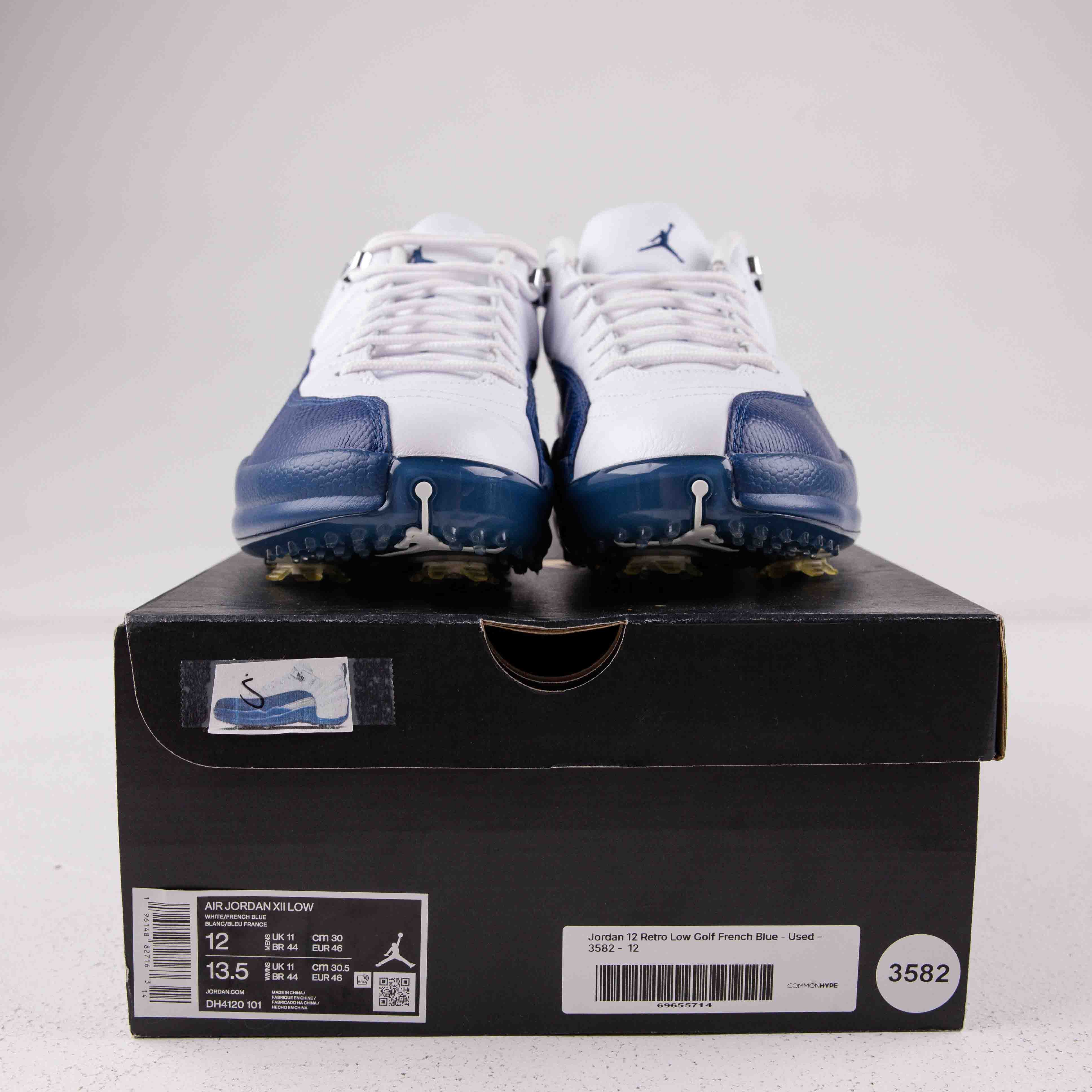 Jordan 12 Retro Low Golf French Blue - Used - 3582