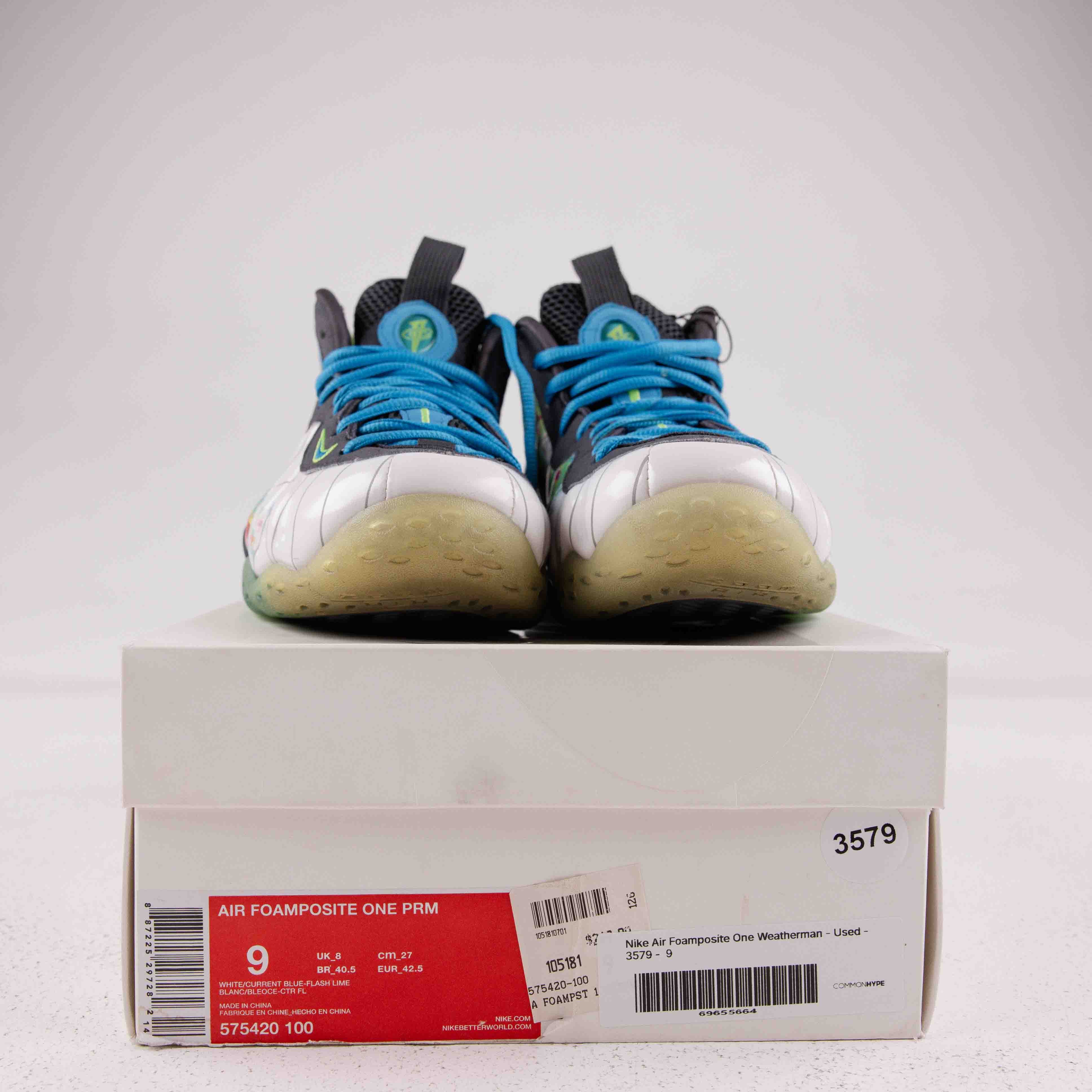 Nike Air Foamposite One Weatherman - Used - 3579 - Common Hype