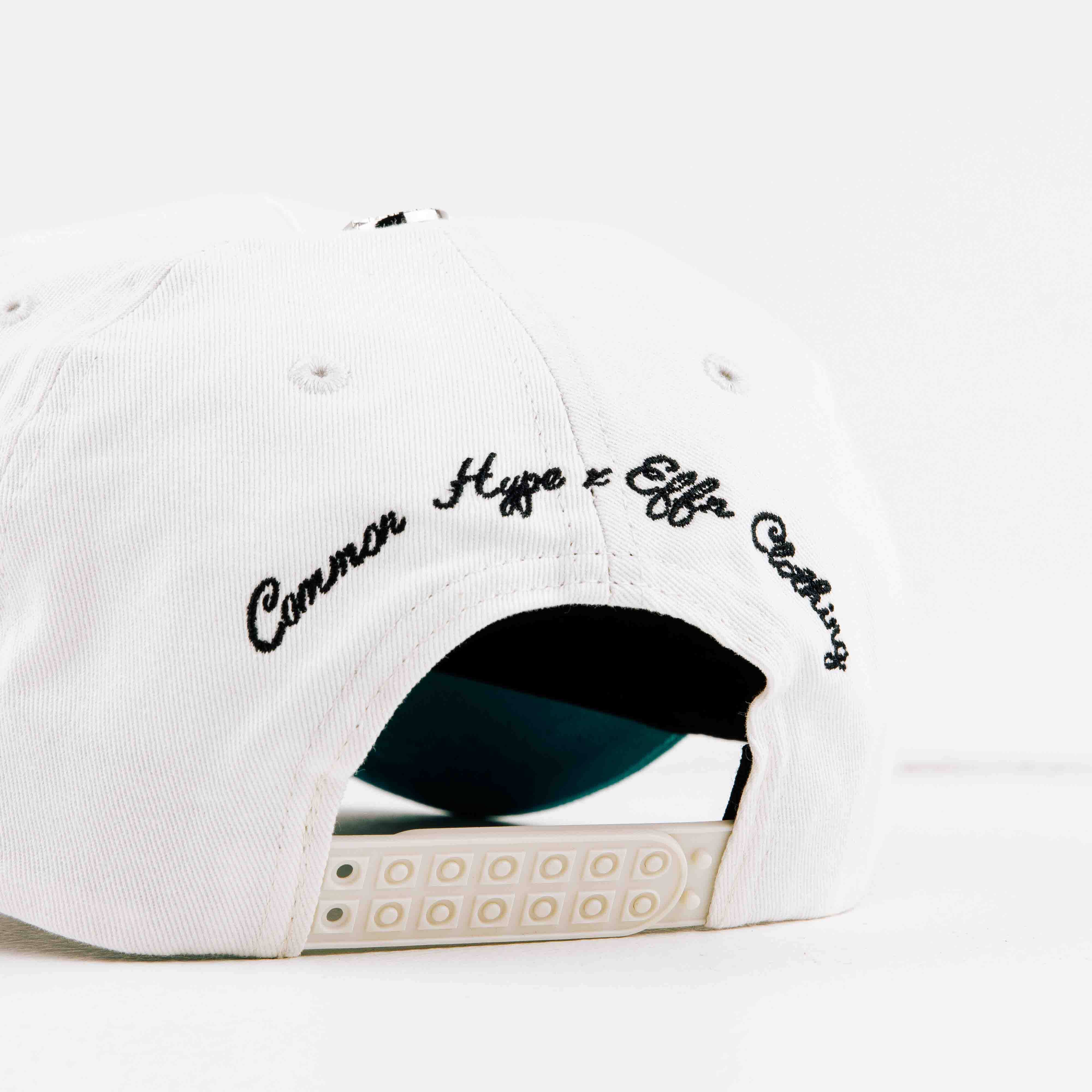 Common Hype x Effn Clothing ‘Valley Homage’ Hat White/Teal