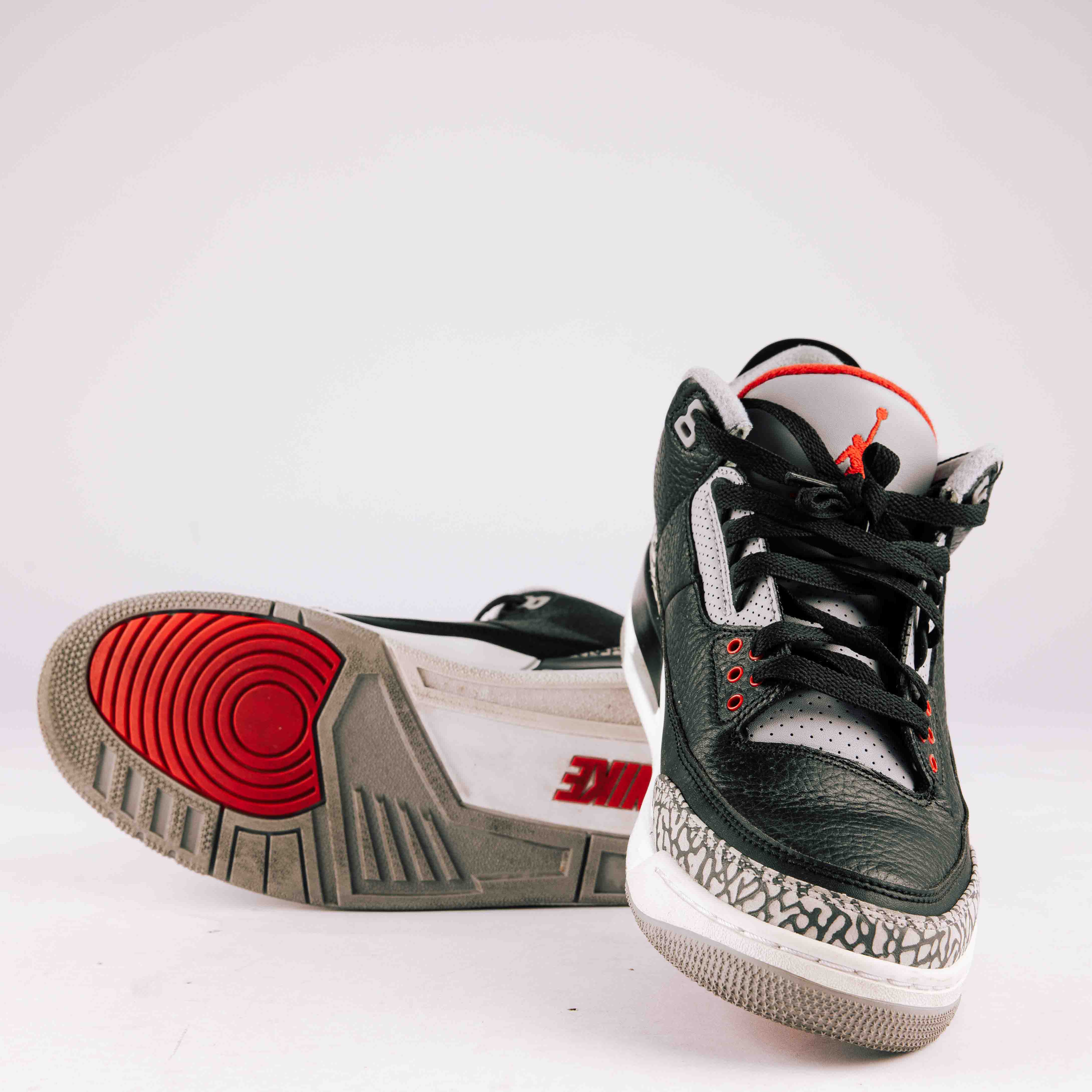 Retro fashion black cement