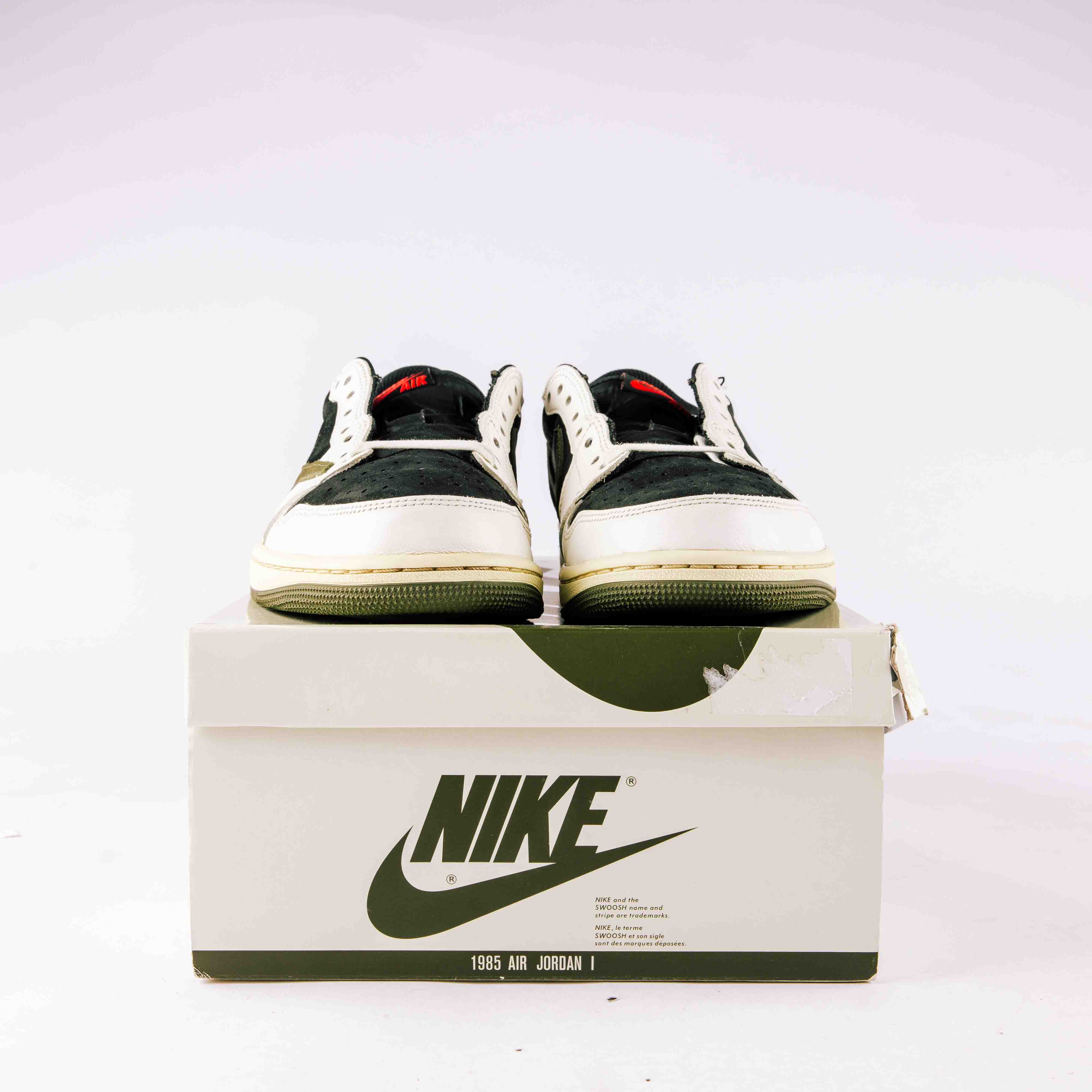 Jordan 1 Retro Low OG SP Travis Scott Olive (W) - Used - 0728