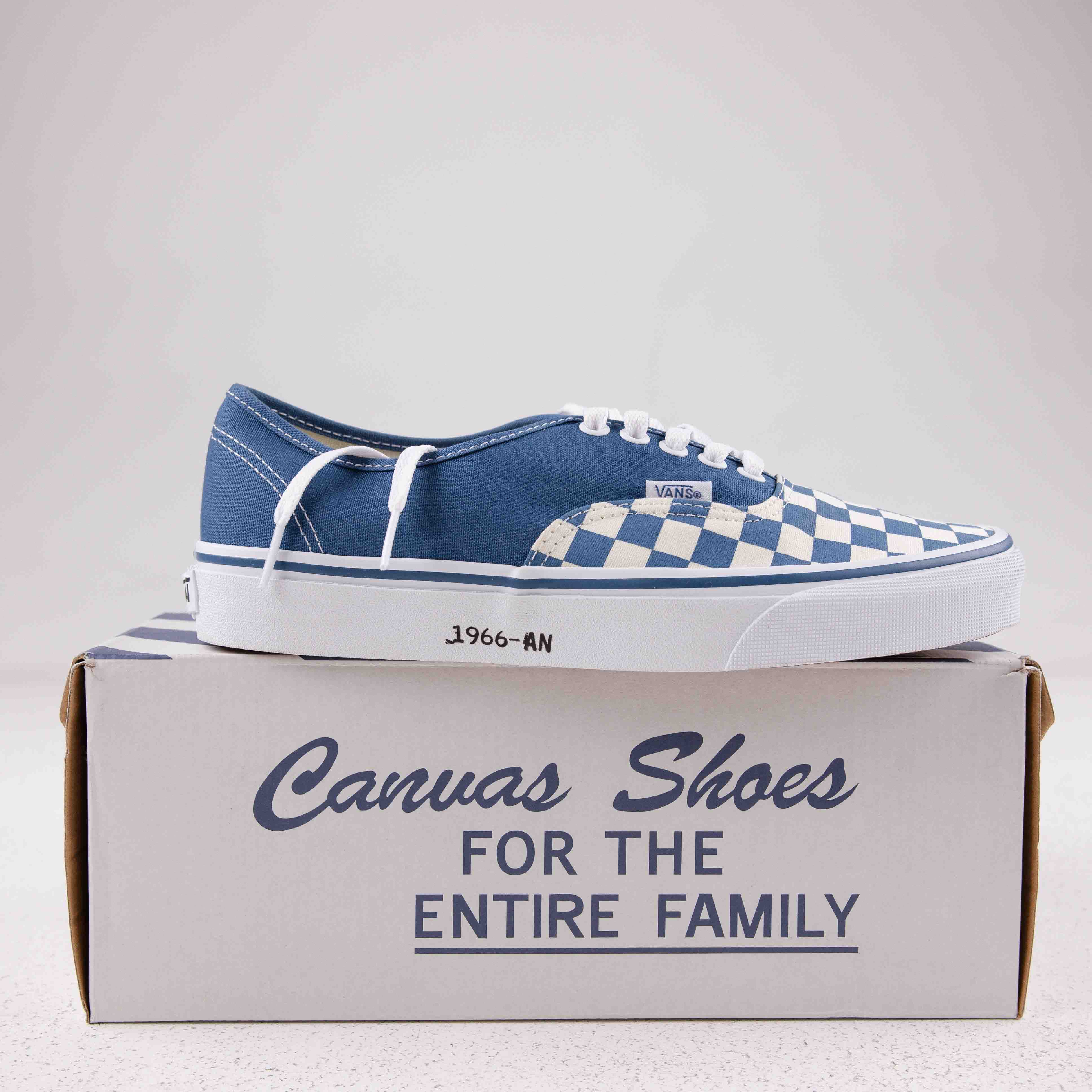 Vans Authentic Blue Checkerboard 60th Anniversary F&F - Used - 4307 - Common Hype