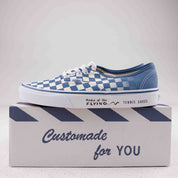 Vans Authentic Blue Checkerboard 60th Anniversary F&F - Used - 4307 - Common Hype