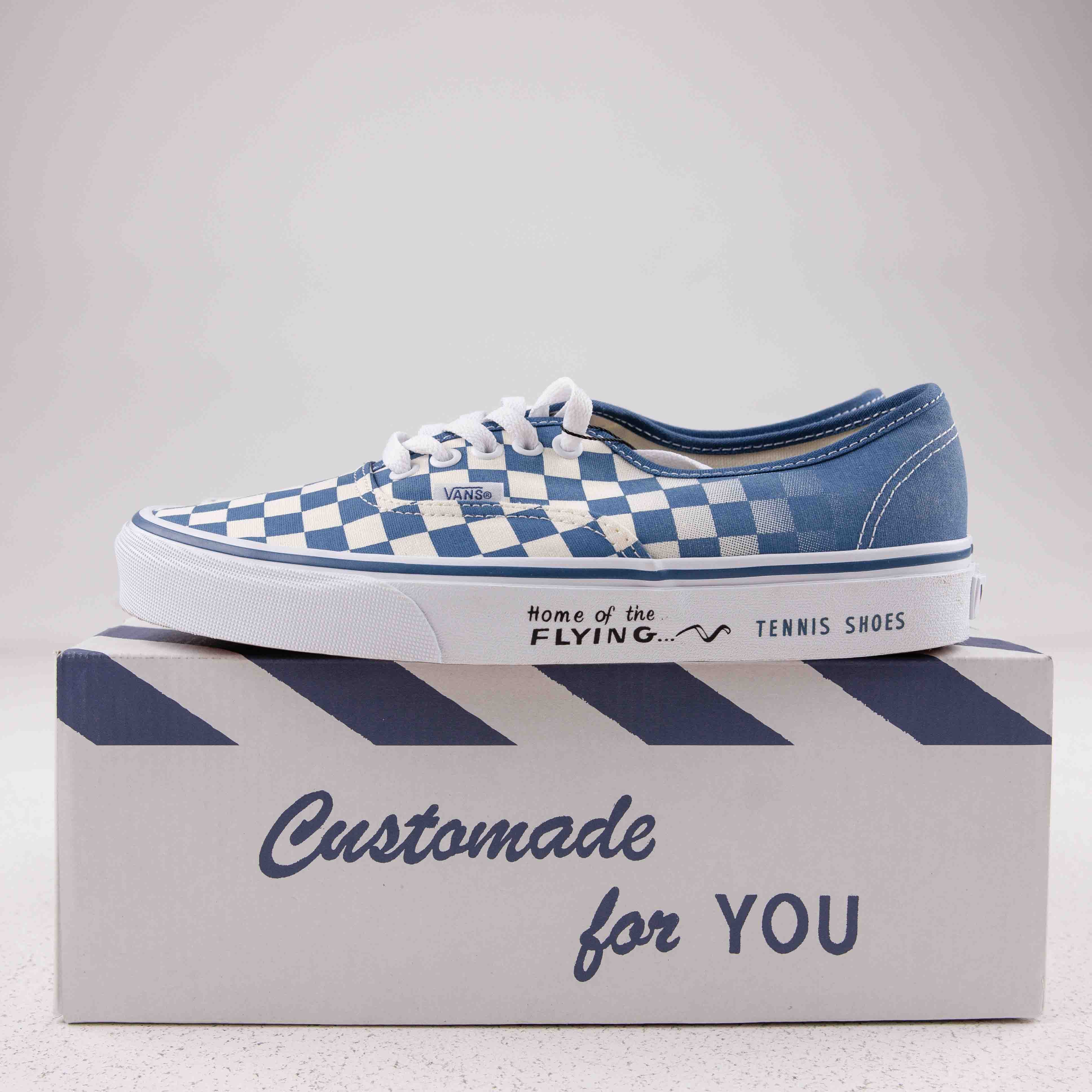 Vans Authentic Blue Checkerboard 60th Anniversary F&F - Used - 4307 - Common Hype