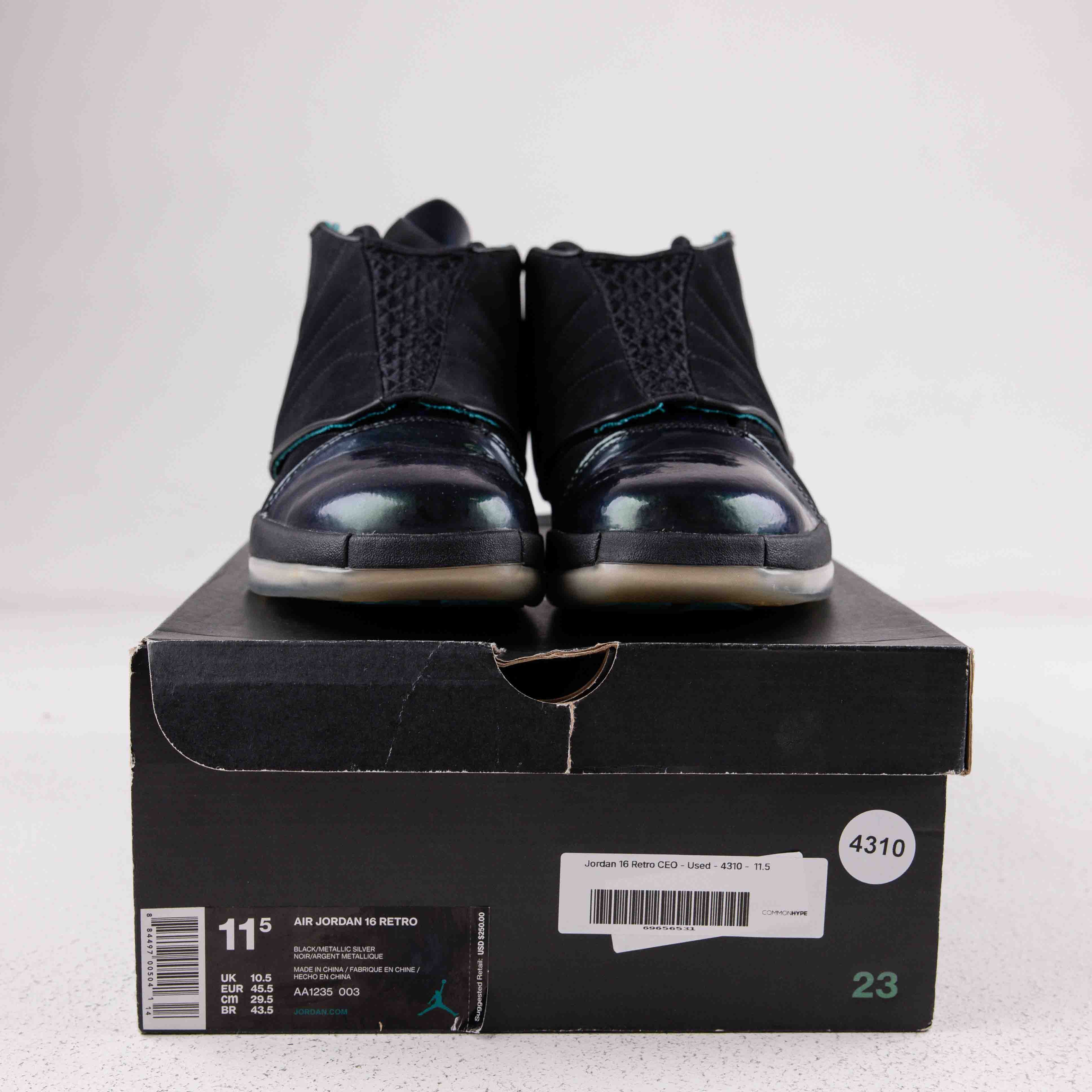 Jordan 16 Retro CEO - Used - 4310 - Common Hype