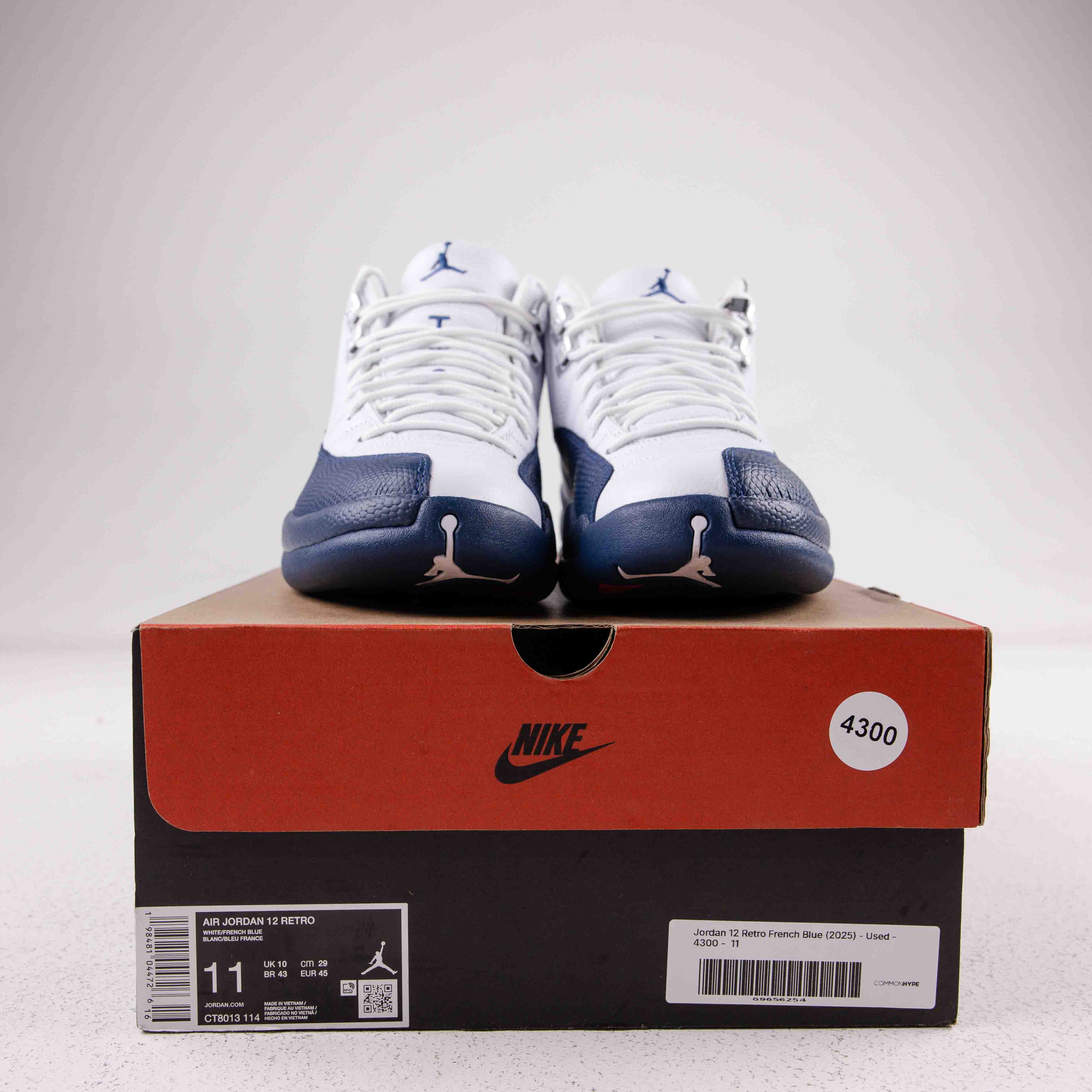 Jordan 12 Retro French Blue (2025) - Used - 4300 - Common Hype