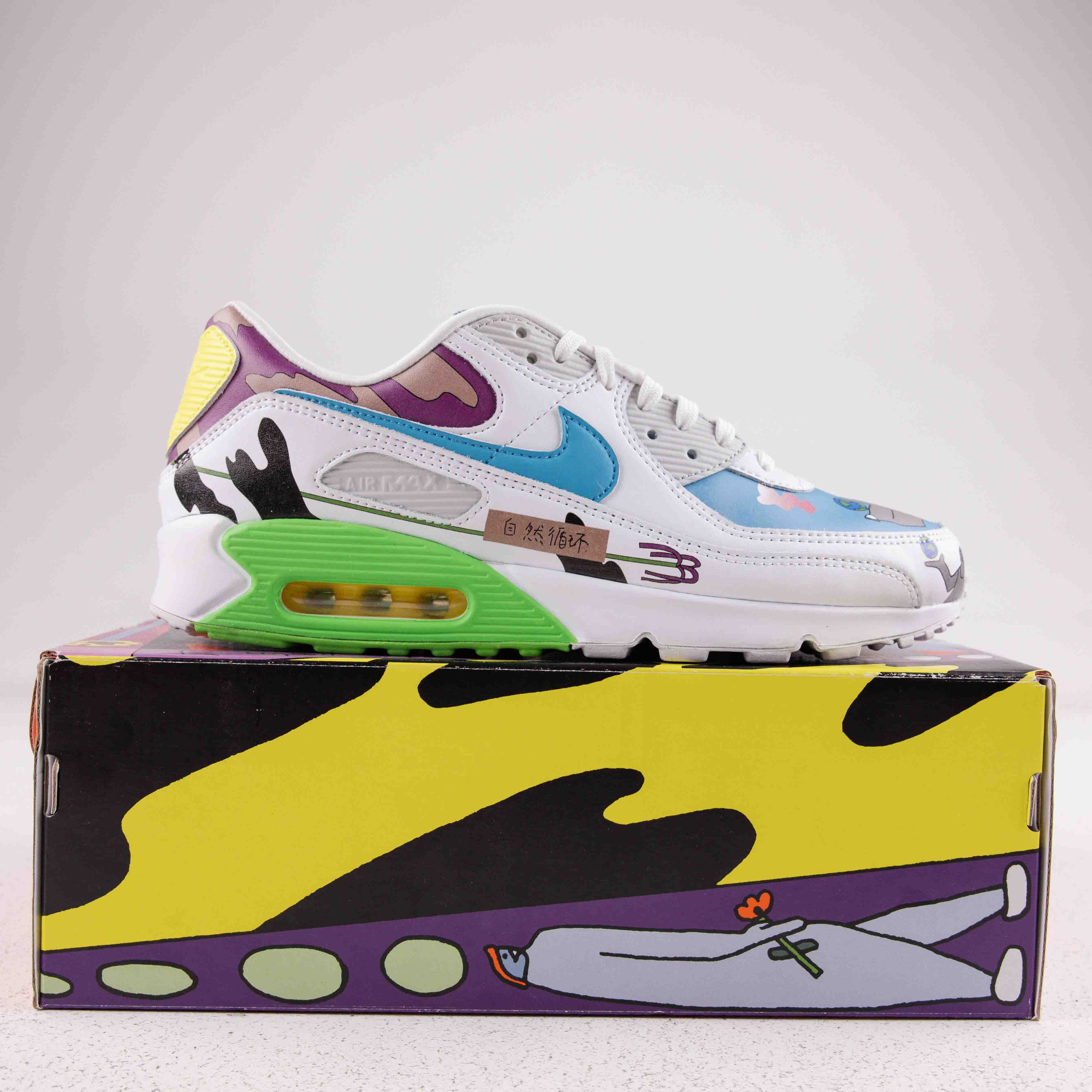 Nike Air Max 90 Flyleather Ruohan Wang - Used - 1611 - Common Hype