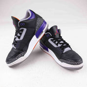 Jordan 3 Retro Black Court Purple - Used - 1110 - Common Hype