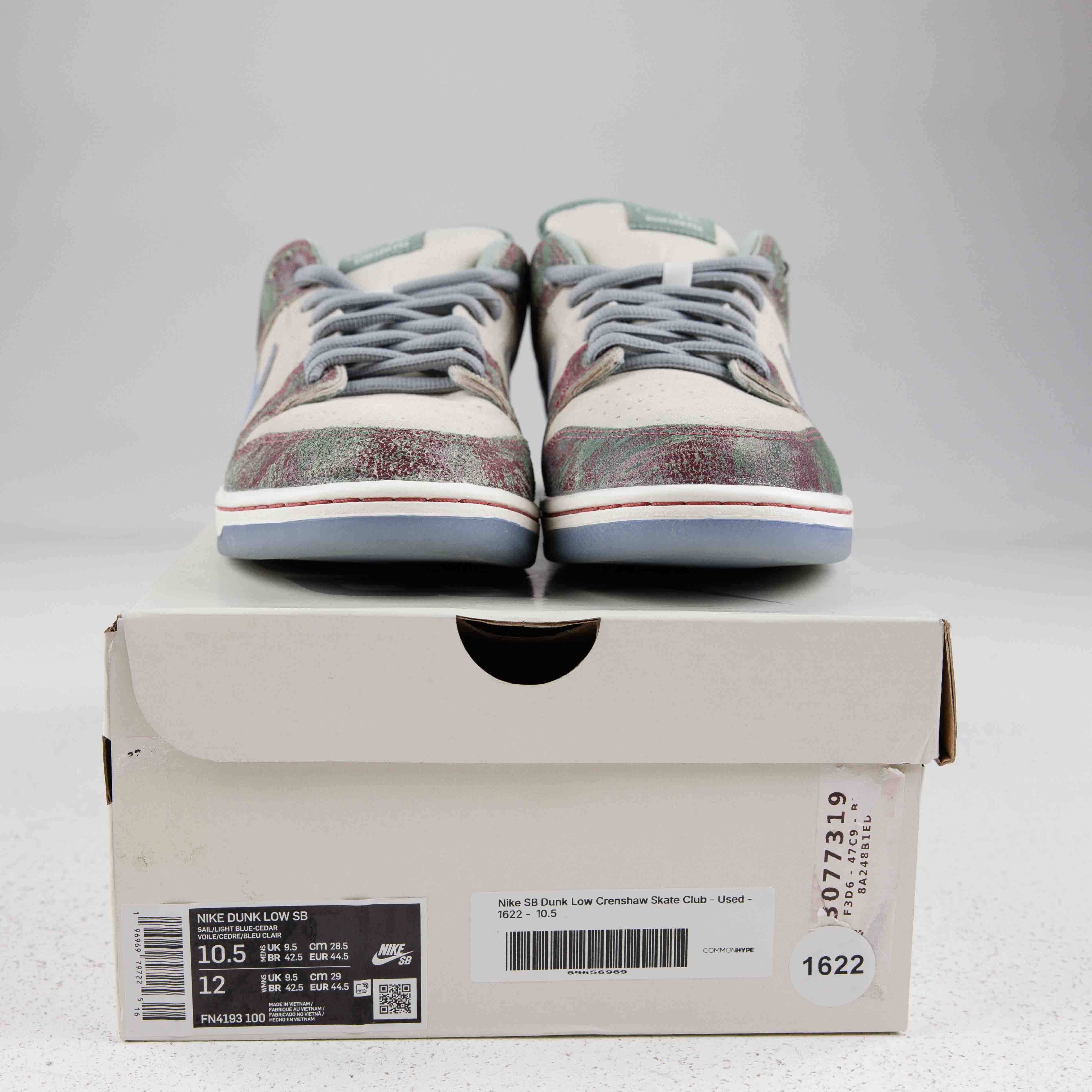 Nike SB Dunk Low Crenshaw Skate Club - Used - 1622