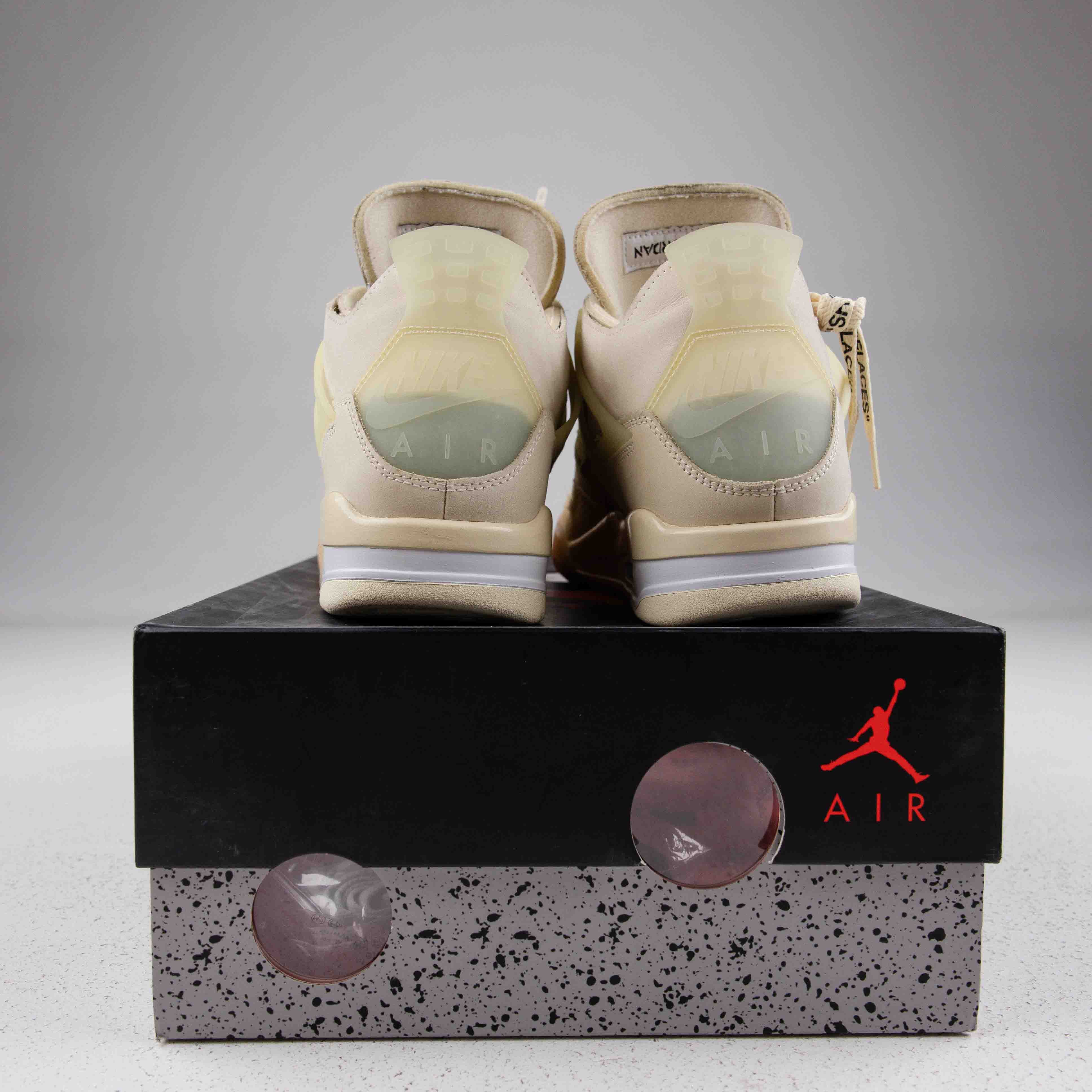 Jordan 4 Retro Off-White Sail (Women's) - Used - 3618