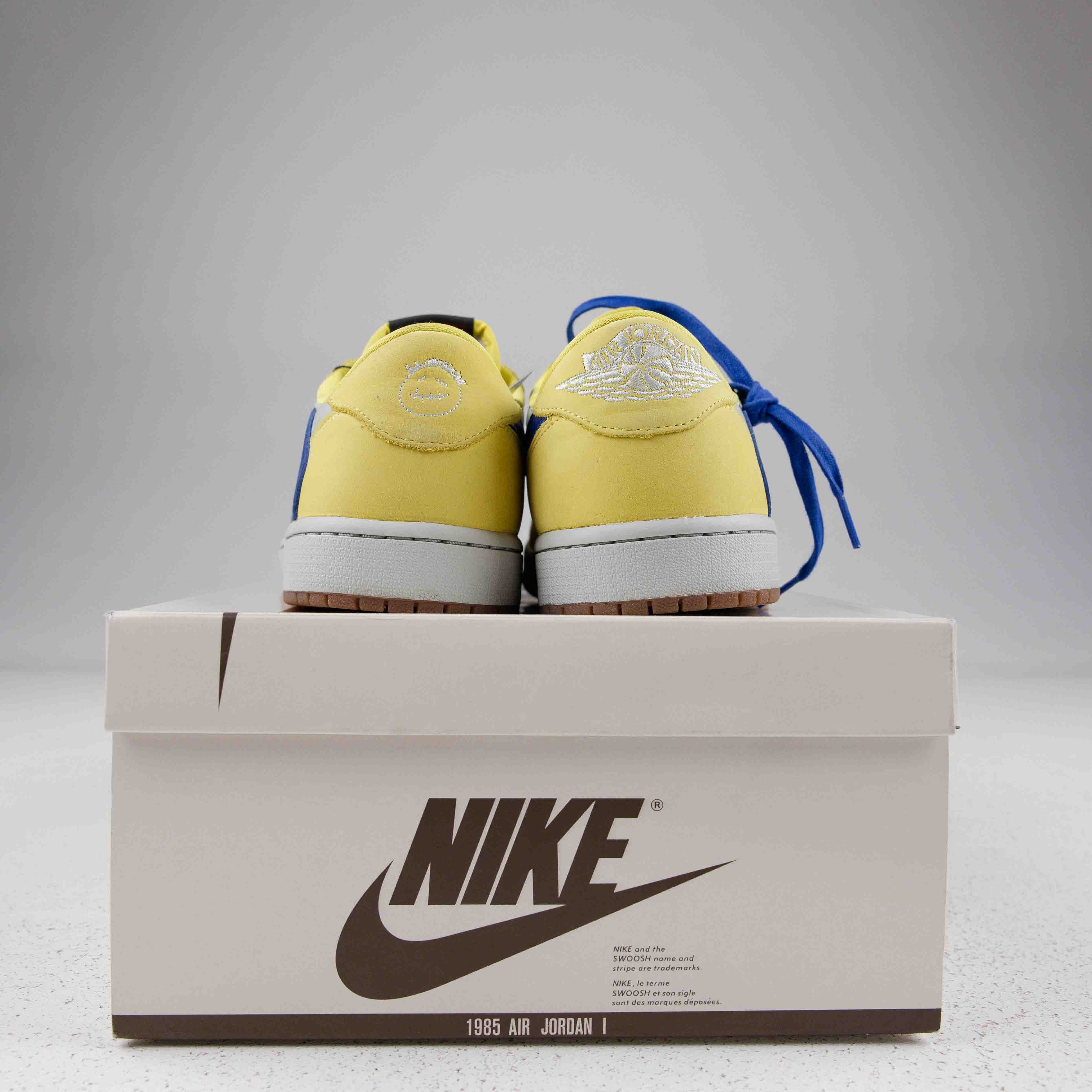 Jordan 1 Retro Low OG SP Travis Scott Canary (Women's) - Used - 3596