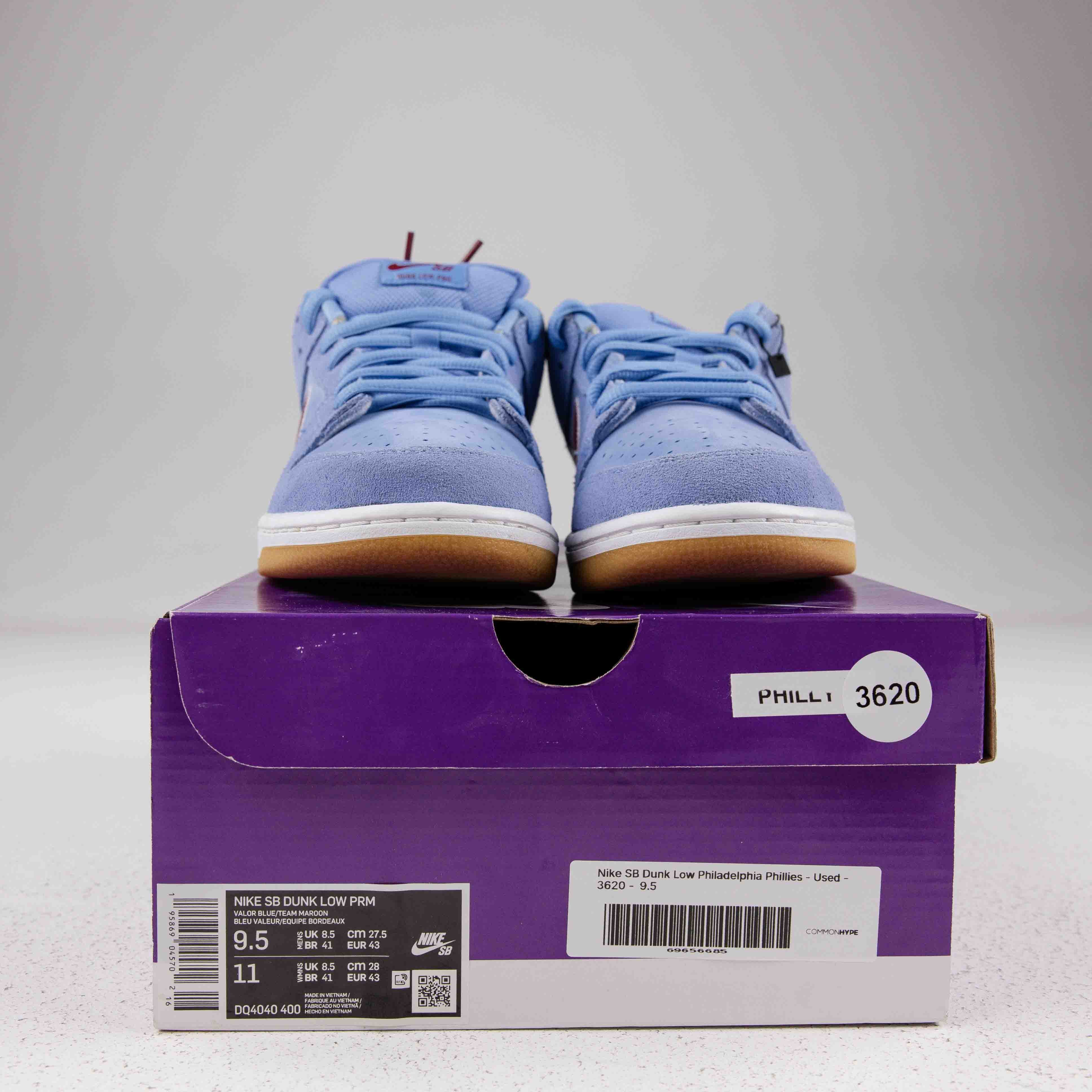 Nike SB Dunk Low Philadelphia Phillies - Used - 3620