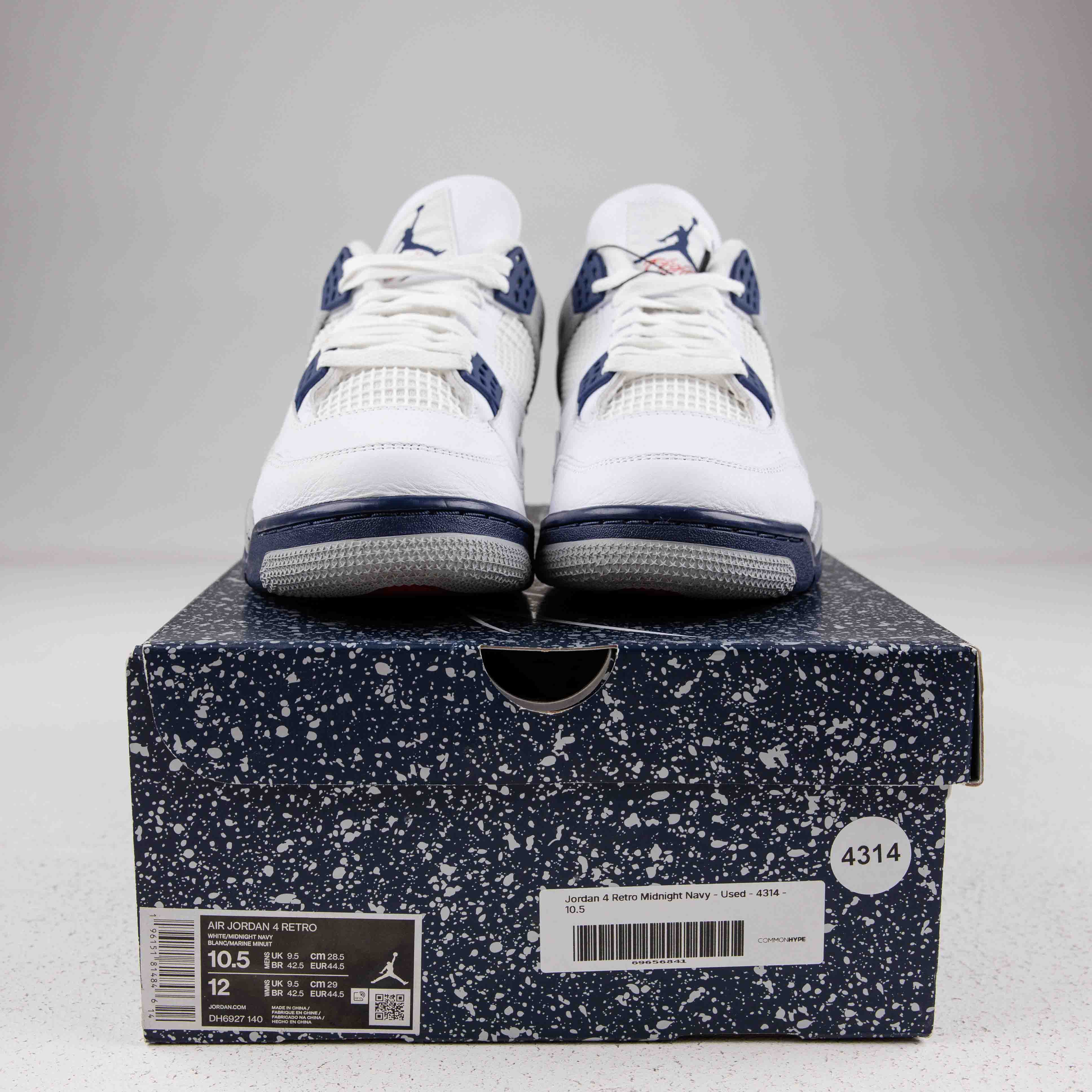 Jordan 4 Retro Midnight Navy - Used - 4314