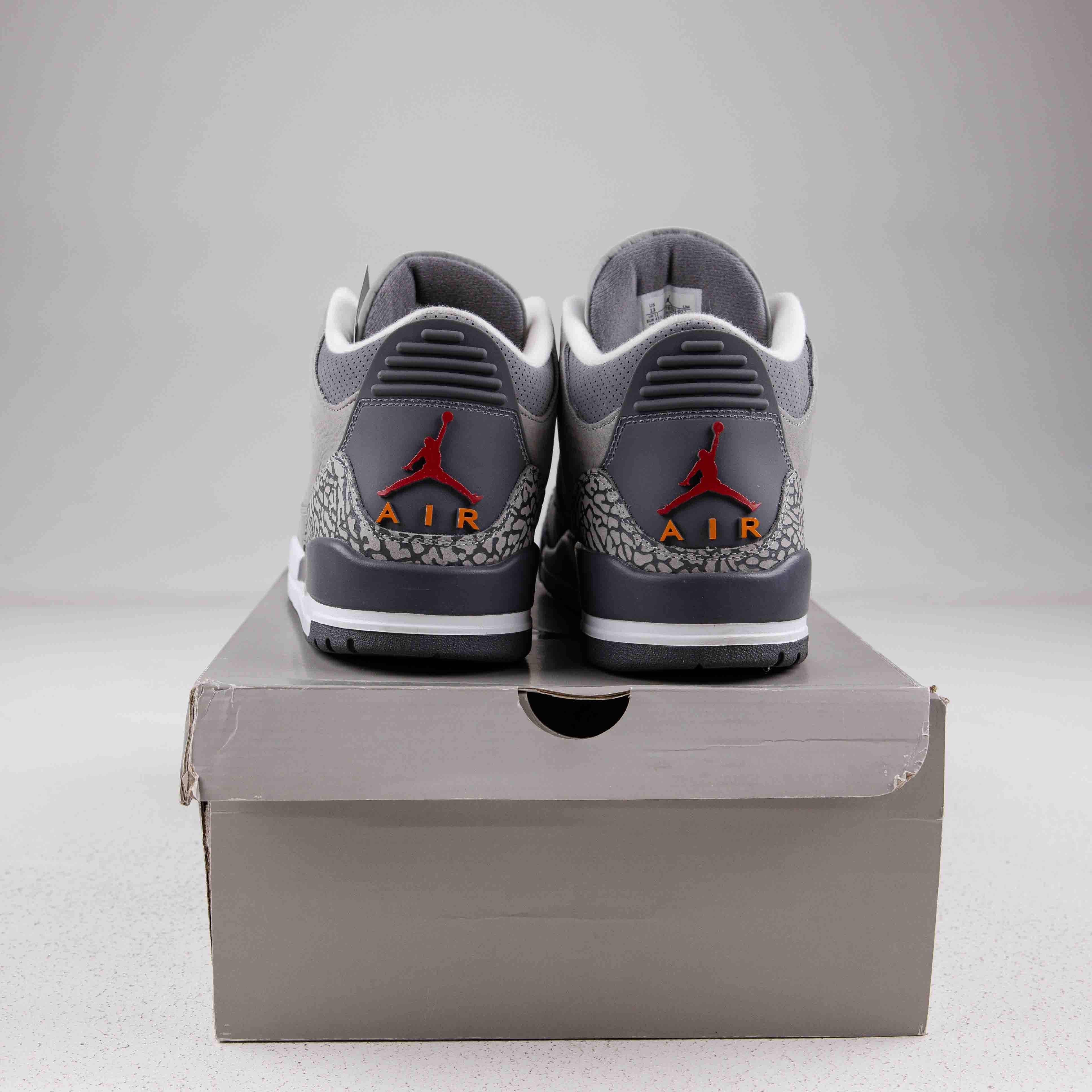 Jordan 3 Retro Cool Grey (2021)  - Used -3625