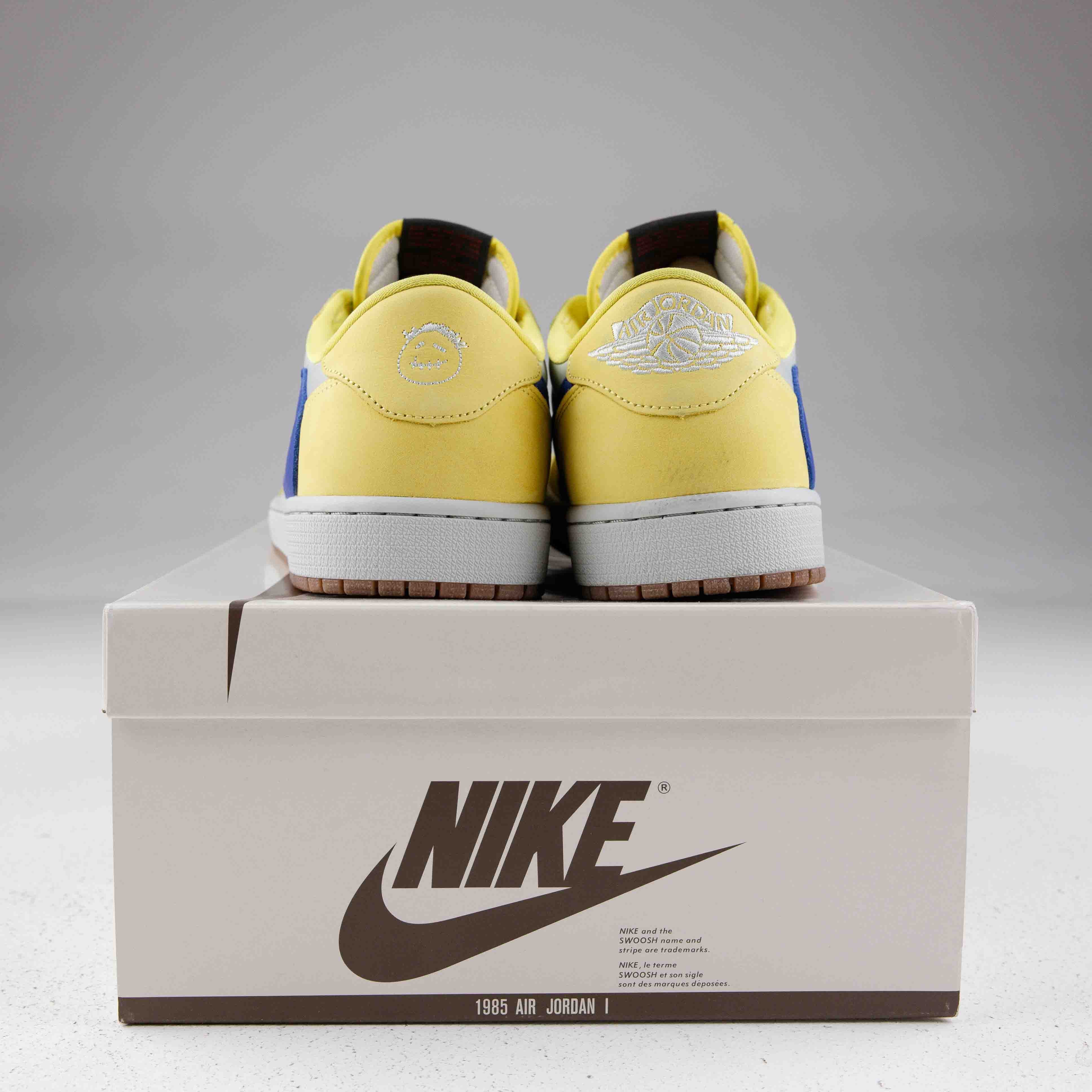 Jordan 1 Retro Low OG SP Travis Scott Canary (Women's) - Used - 4042